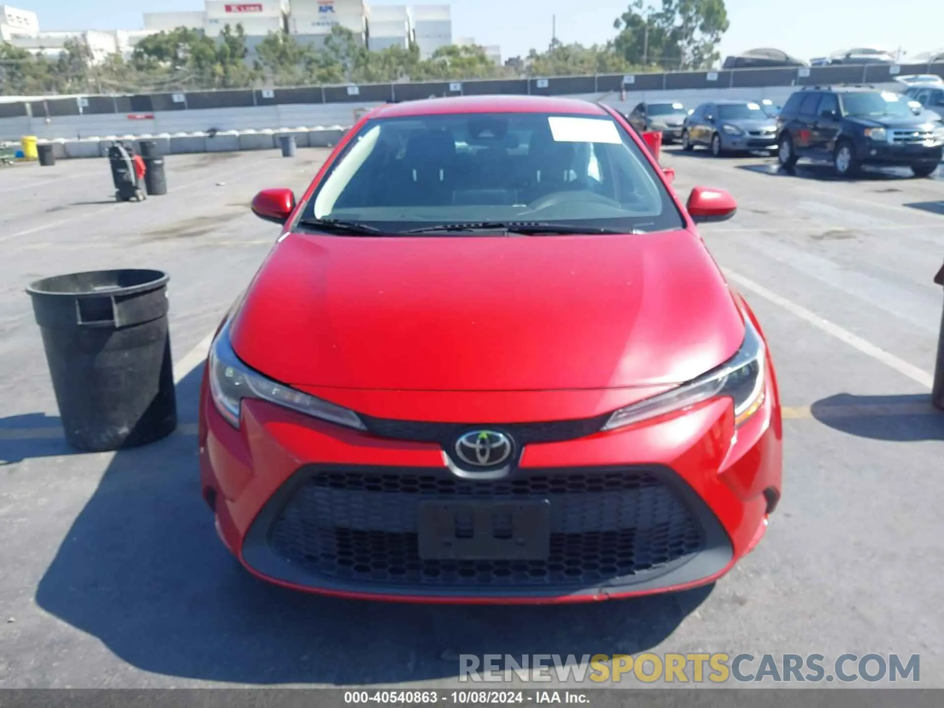 12 Photograph of a damaged car JTDEPRAE2LJ101197 TOYOTA COROLLA 2020