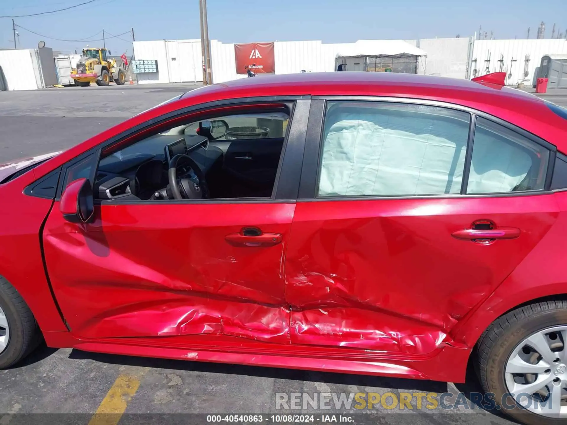 14 Photograph of a damaged car JTDEPRAE2LJ101197 TOYOTA COROLLA 2020