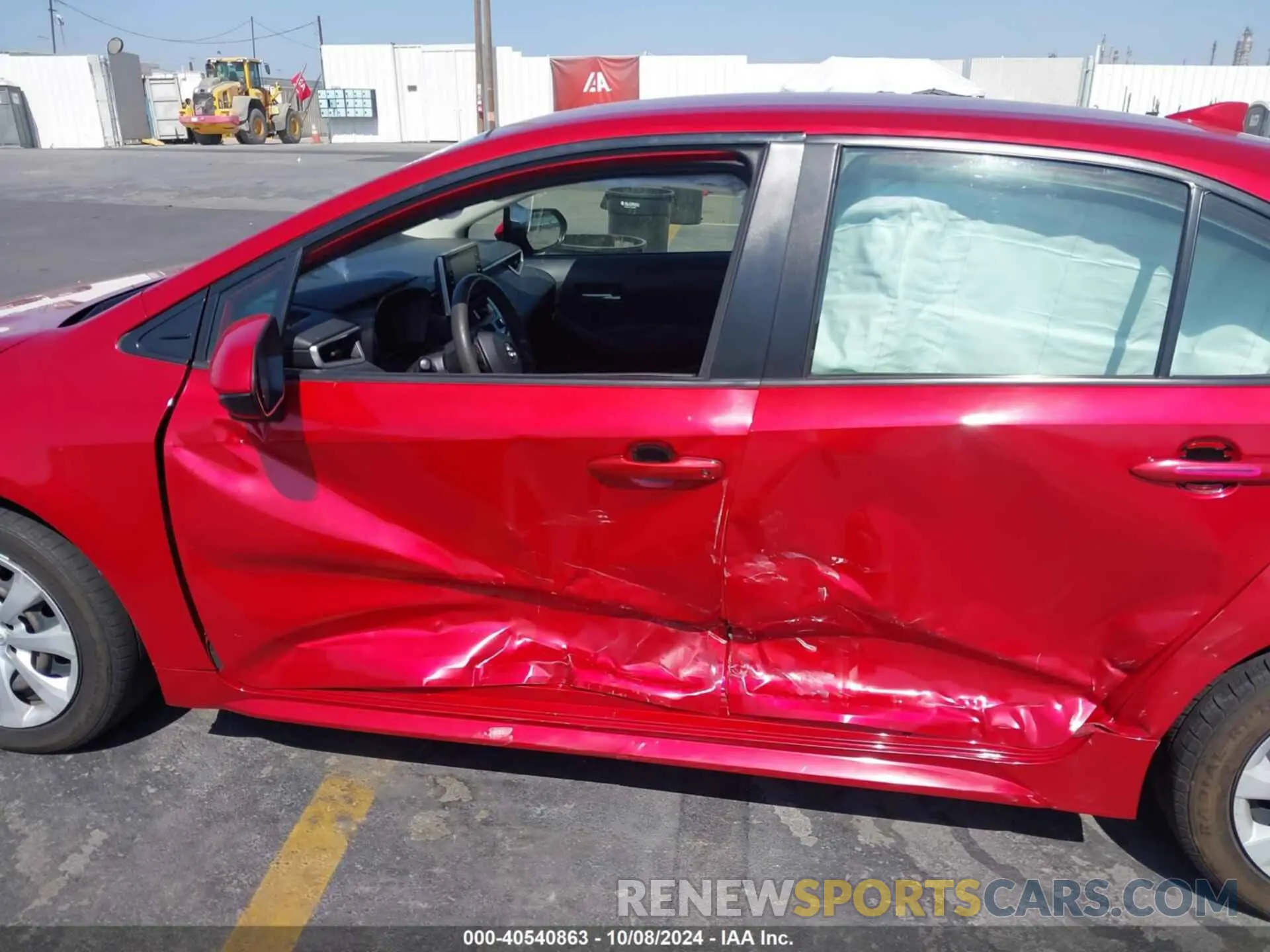 6 Photograph of a damaged car JTDEPRAE2LJ101197 TOYOTA COROLLA 2020