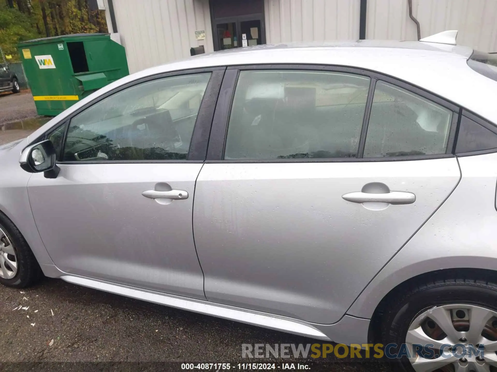14 Photograph of a damaged car JTDEPRAE2LJ103385 TOYOTA COROLLA 2020