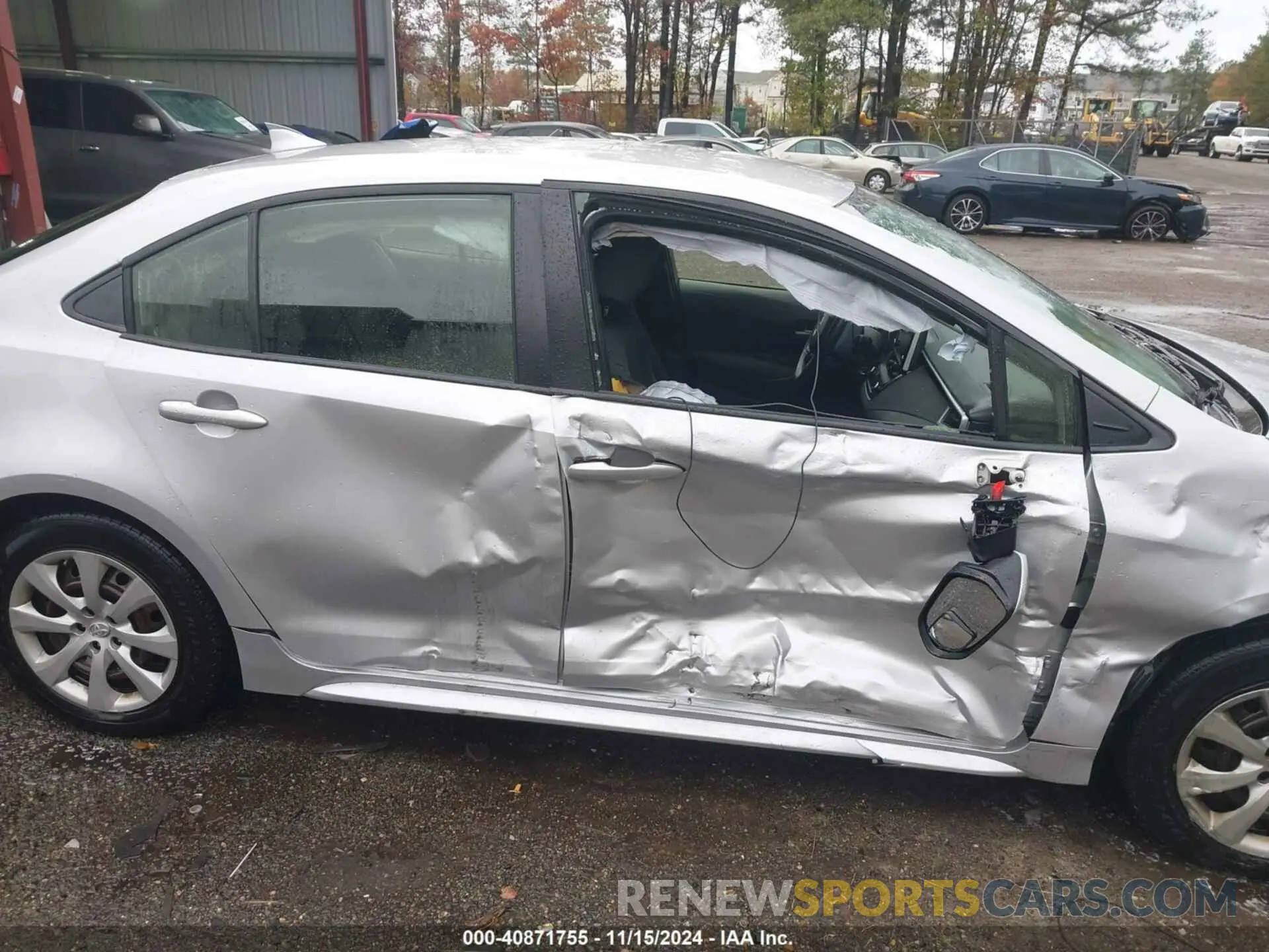 6 Photograph of a damaged car JTDEPRAE2LJ103385 TOYOTA COROLLA 2020