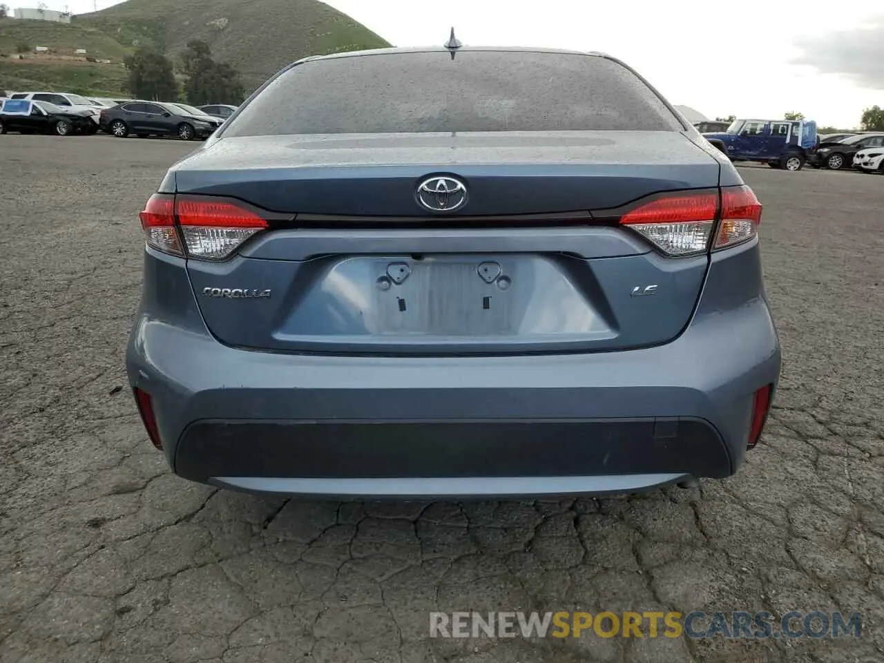 6 Photograph of a damaged car JTDEPRAE2LJ112023 TOYOTA COROLLA 2020