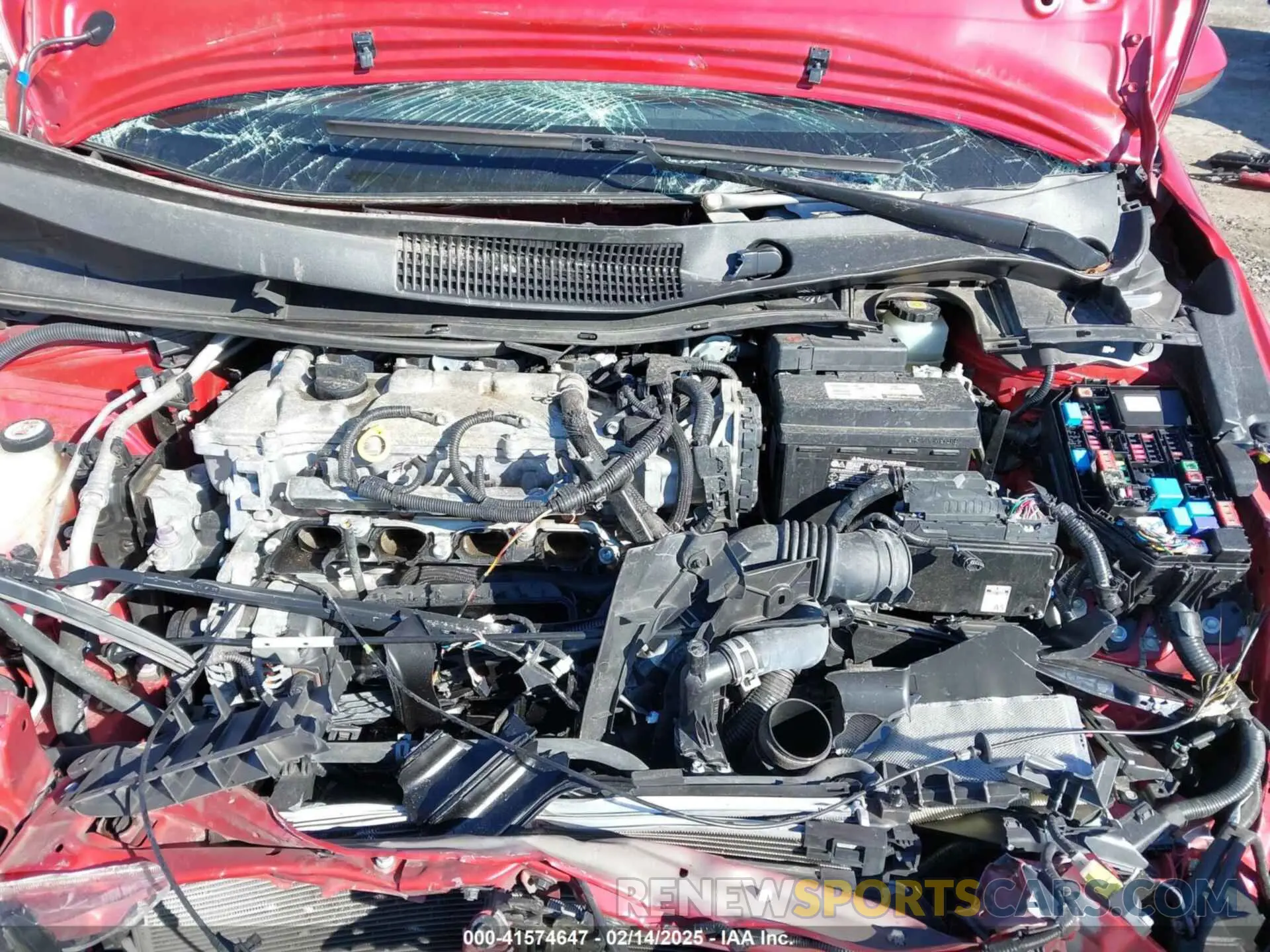 10 Photograph of a damaged car JTDEPRAE2LJ112720 TOYOTA COROLLA 2020