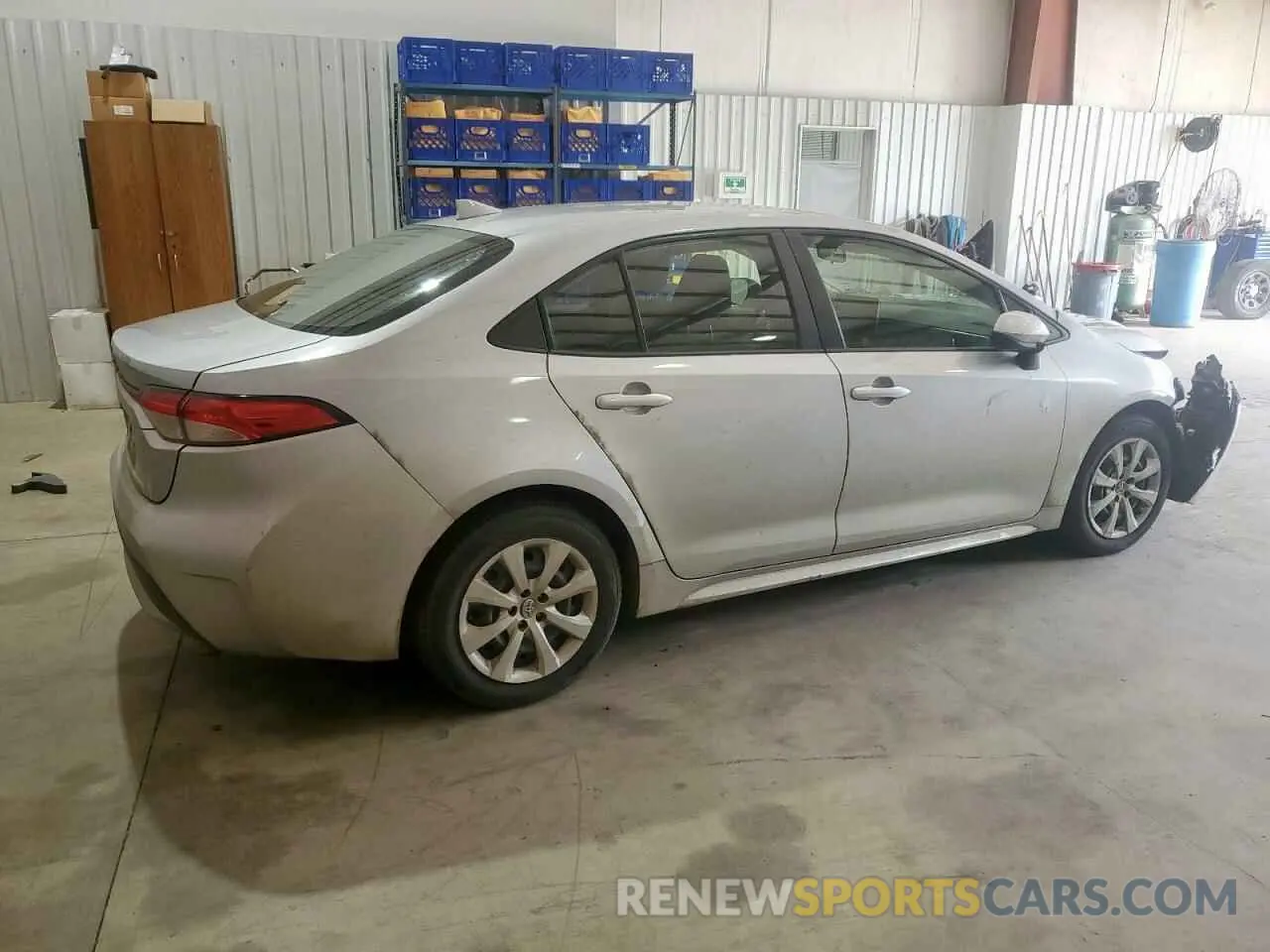 3 Photograph of a damaged car JTDEPRAE3LJ004803 TOYOTA COROLLA 2020