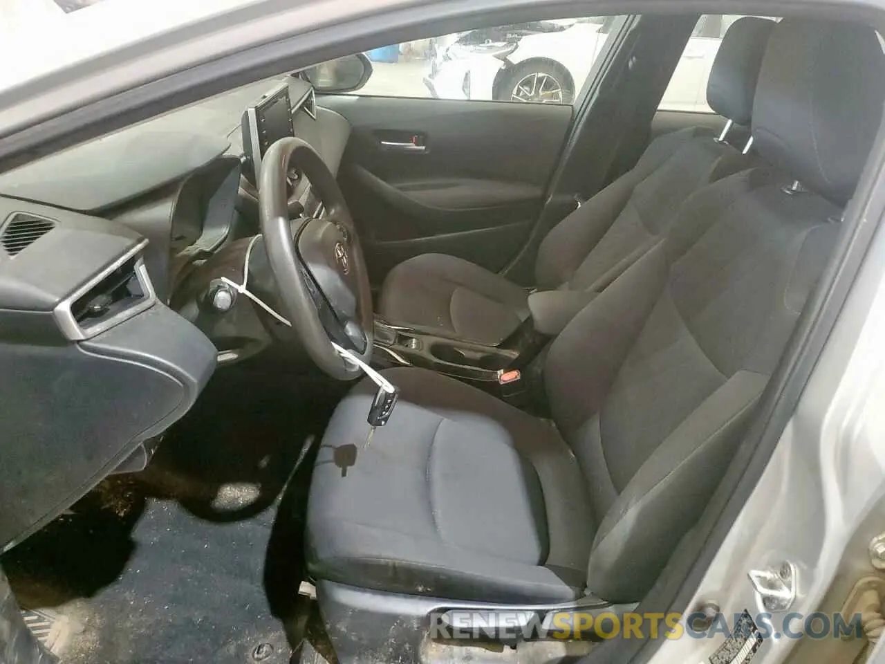 7 Photograph of a damaged car JTDEPRAE3LJ004803 TOYOTA COROLLA 2020