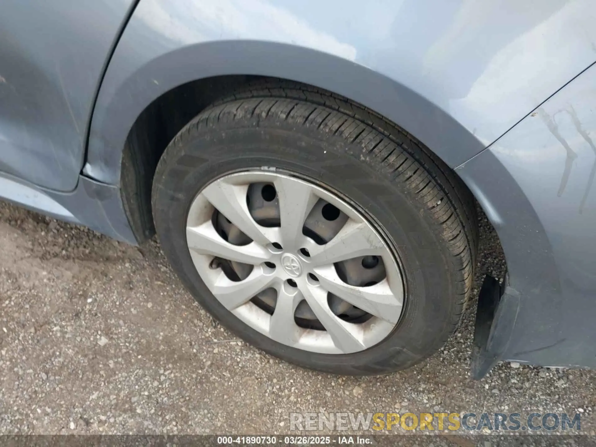 12 Photograph of a damaged car JTDEPRAE3LJ007619 TOYOTA COROLLA 2020