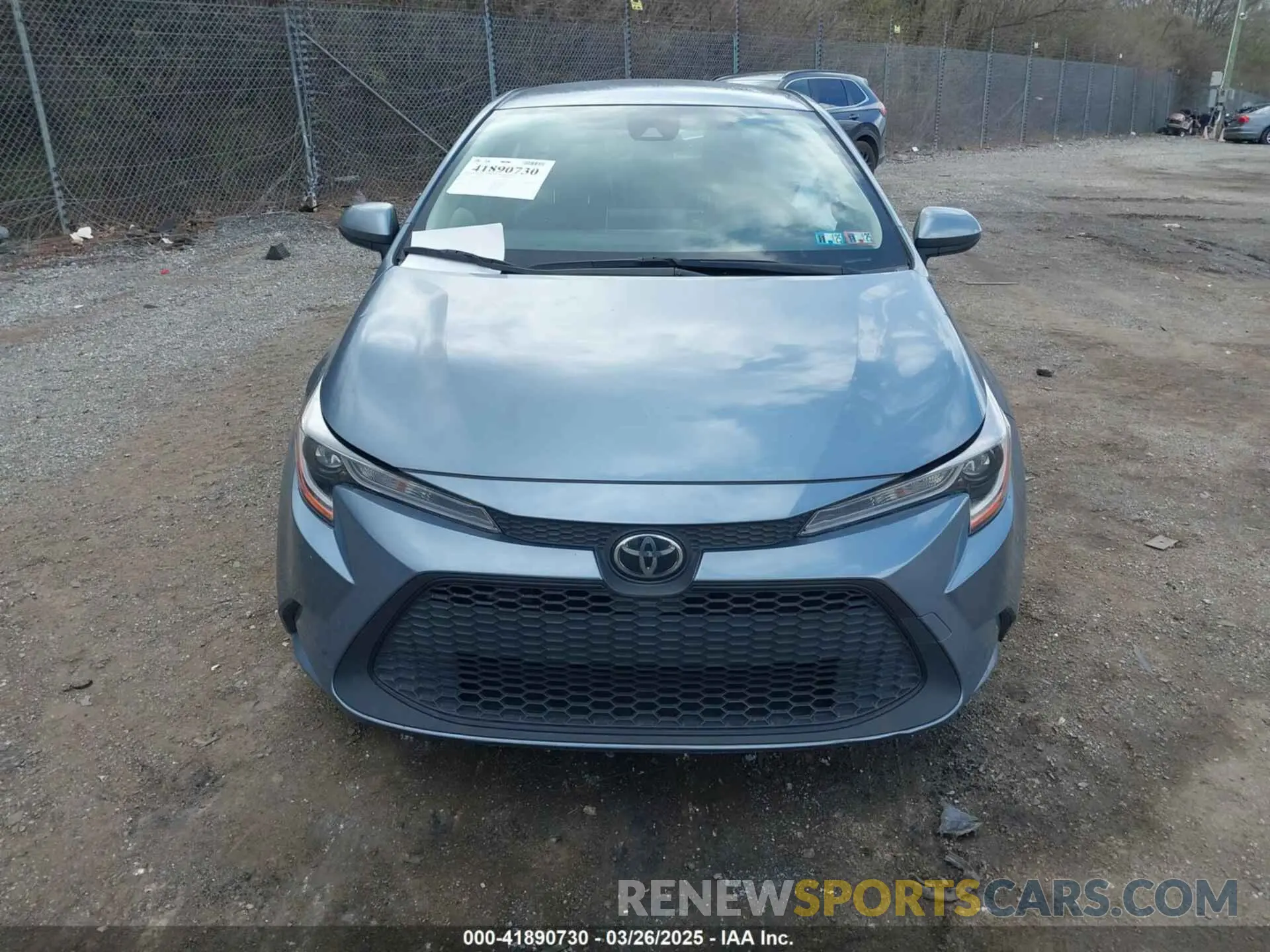 13 Photograph of a damaged car JTDEPRAE3LJ007619 TOYOTA COROLLA 2020