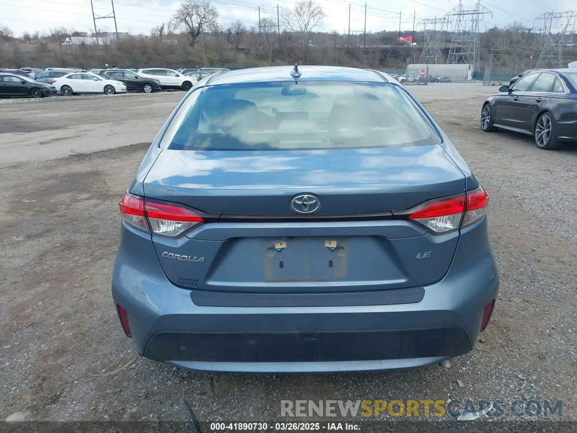 17 Photograph of a damaged car JTDEPRAE3LJ007619 TOYOTA COROLLA 2020