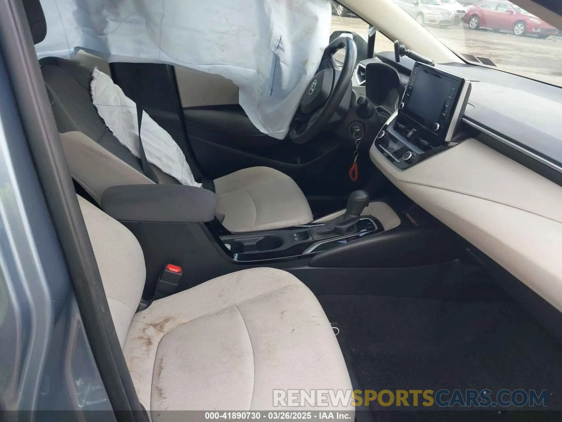 5 Photograph of a damaged car JTDEPRAE3LJ007619 TOYOTA COROLLA 2020