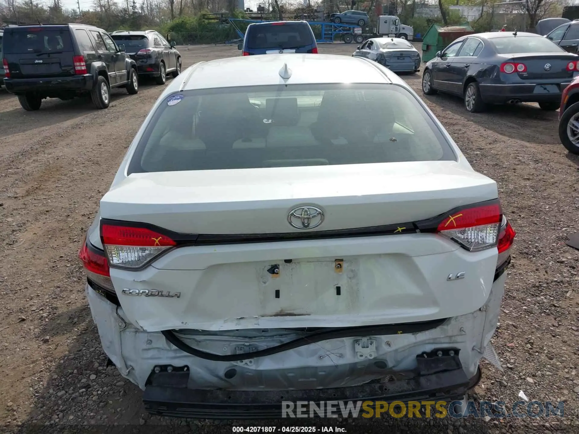16 Фотография поврежденного автомобиля JTDEPRAE3LJ011797 TOYOTA COROLLA 2020