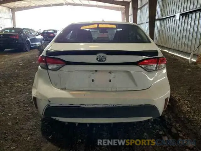 6 Photograph of a damaged car JTDEPRAE3LJ016353 TOYOTA COROLLA 2020