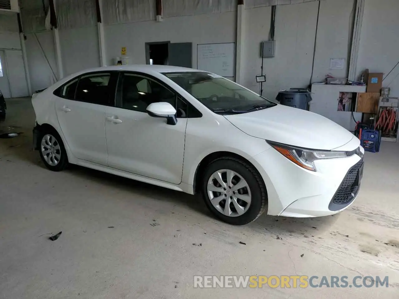 4 Photograph of a damaged car JTDEPRAE3LJ024467 TOYOTA COROLLA 2020