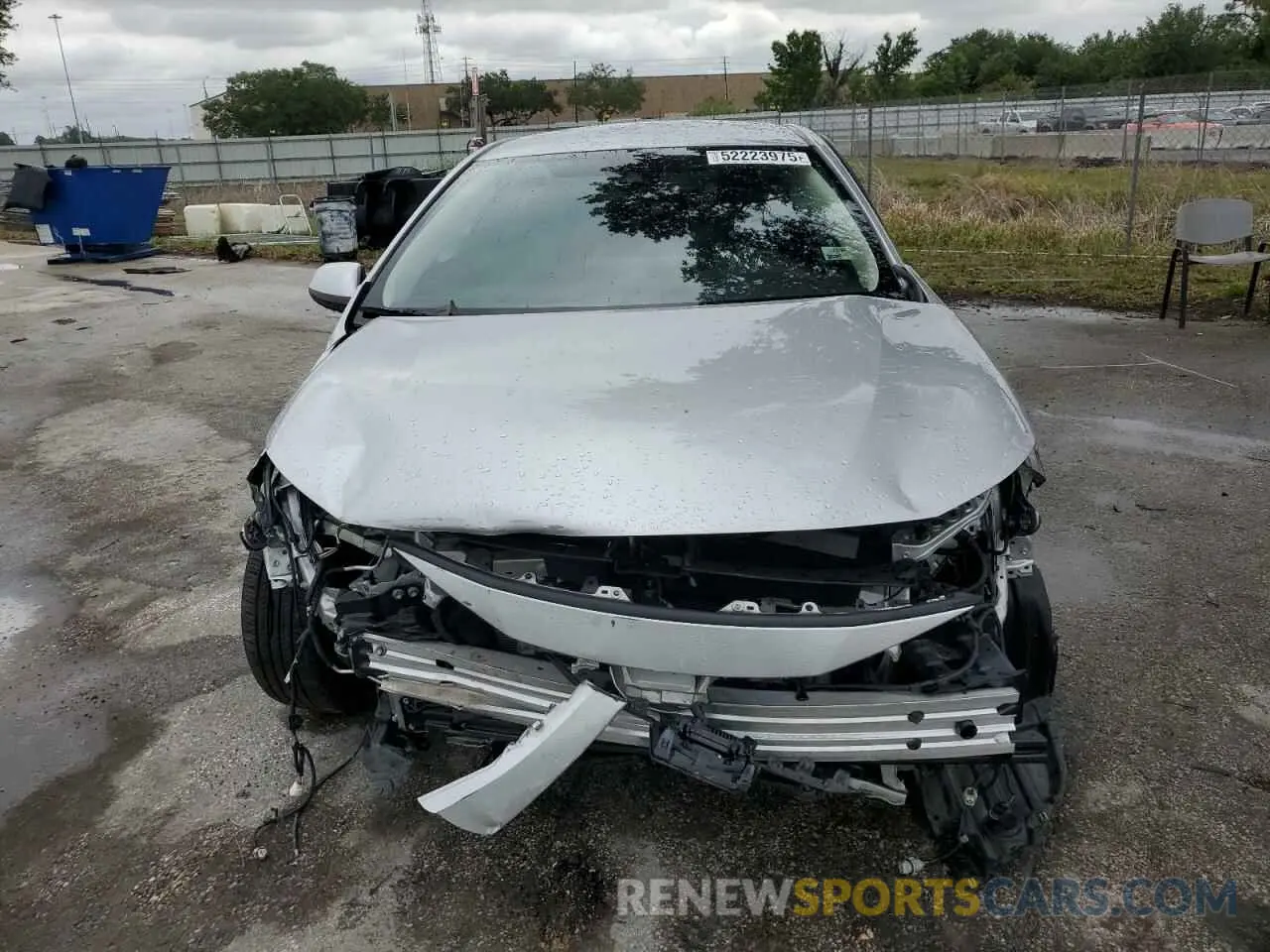 5 Photograph of a damaged car JTDEPRAE3LJ026591 TOYOTA COROLLA 2020