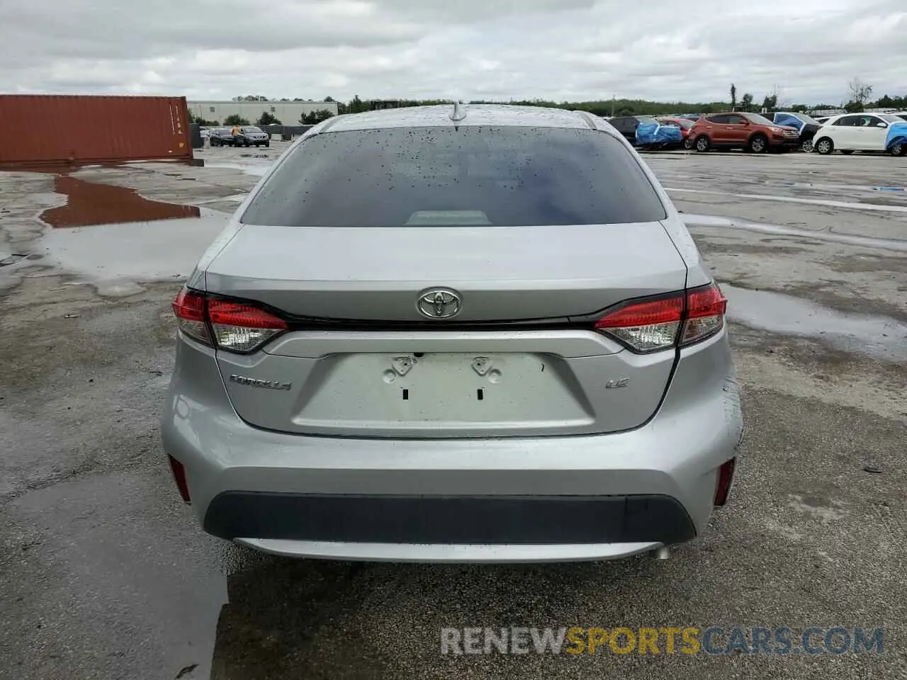 6 Photograph of a damaged car JTDEPRAE3LJ026591 TOYOTA COROLLA 2020