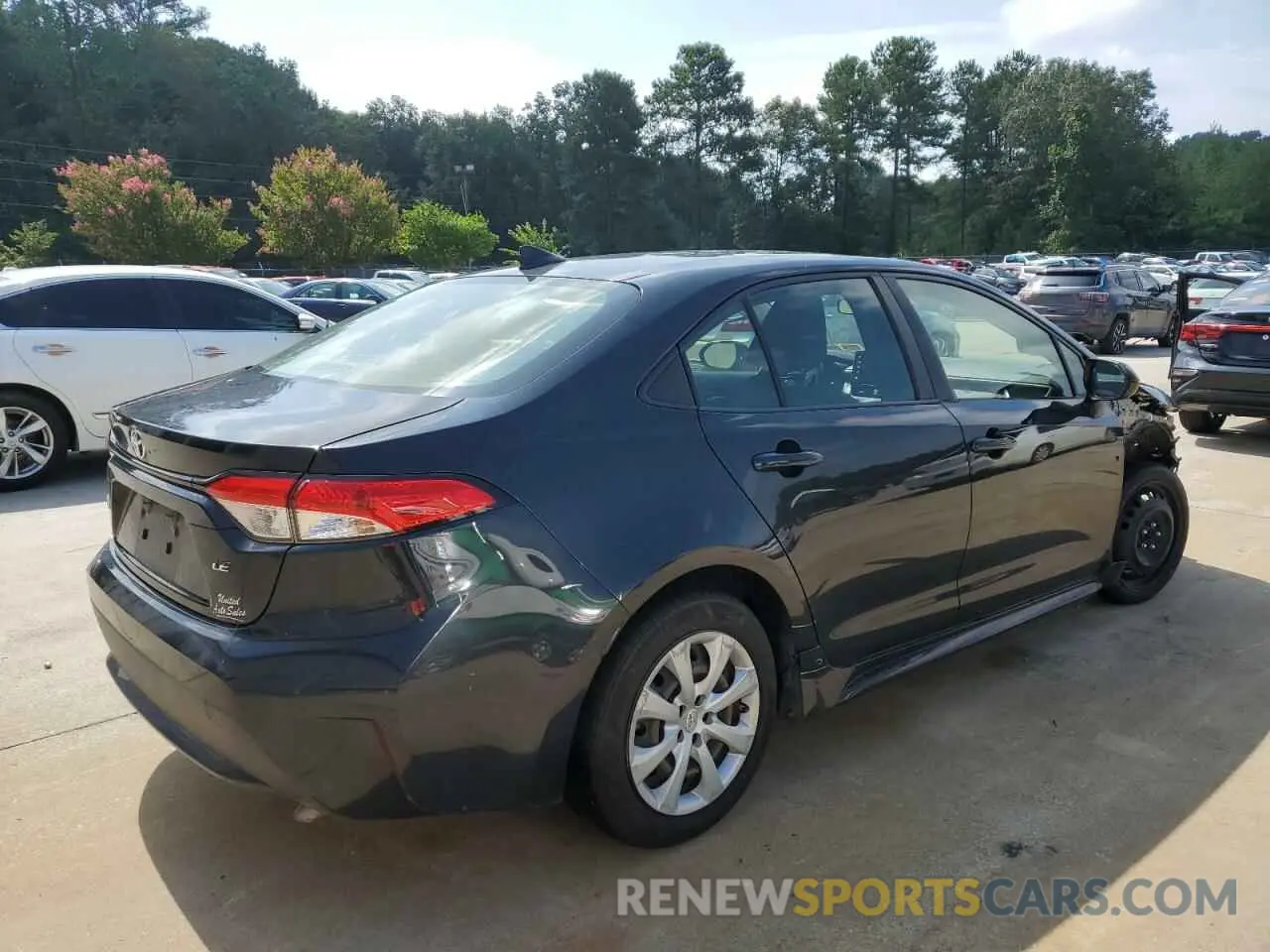 3 Photograph of a damaged car JTDEPRAE3LJ027126 TOYOTA COROLLA 2020