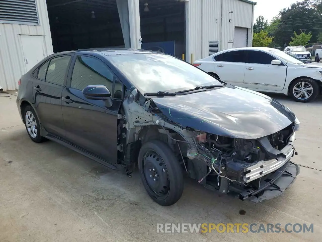 4 Photograph of a damaged car JTDEPRAE3LJ027126 TOYOTA COROLLA 2020