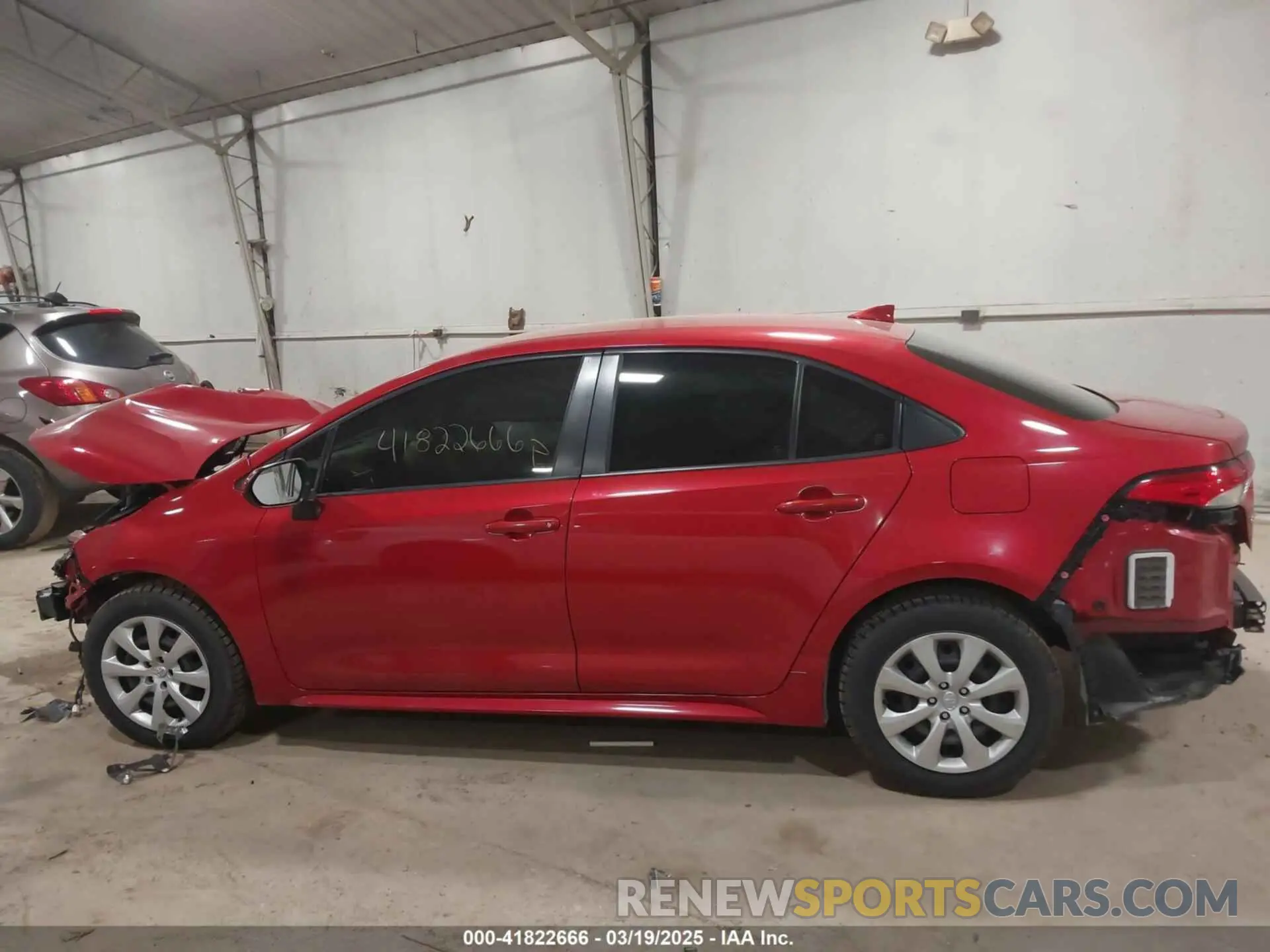 14 Photograph of a damaged car JTDEPRAE3LJ027496 TOYOTA COROLLA 2020
