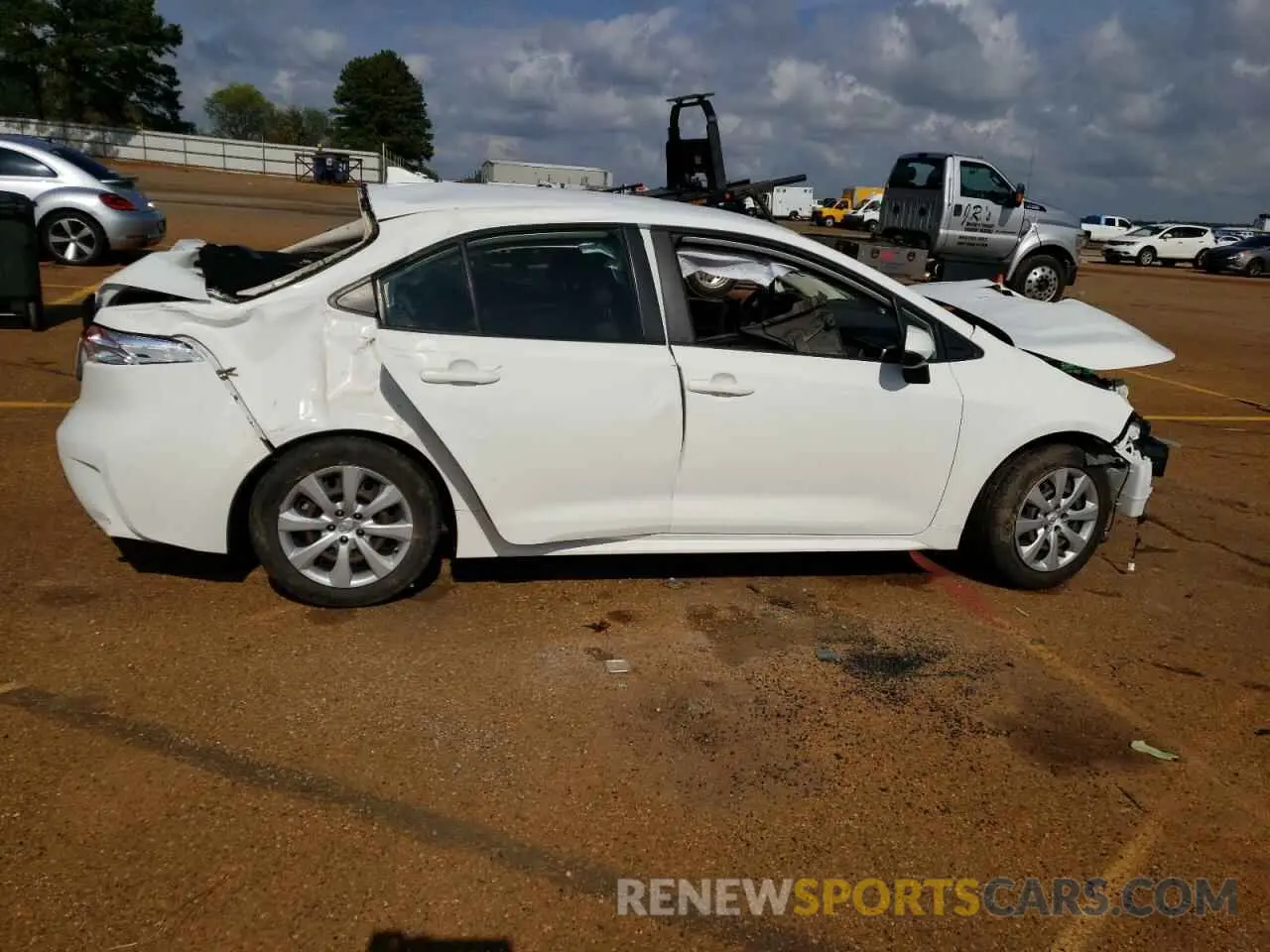 9 Photograph of a damaged car JTDEPRAE3LJ034531 TOYOTA COROLLA 2020