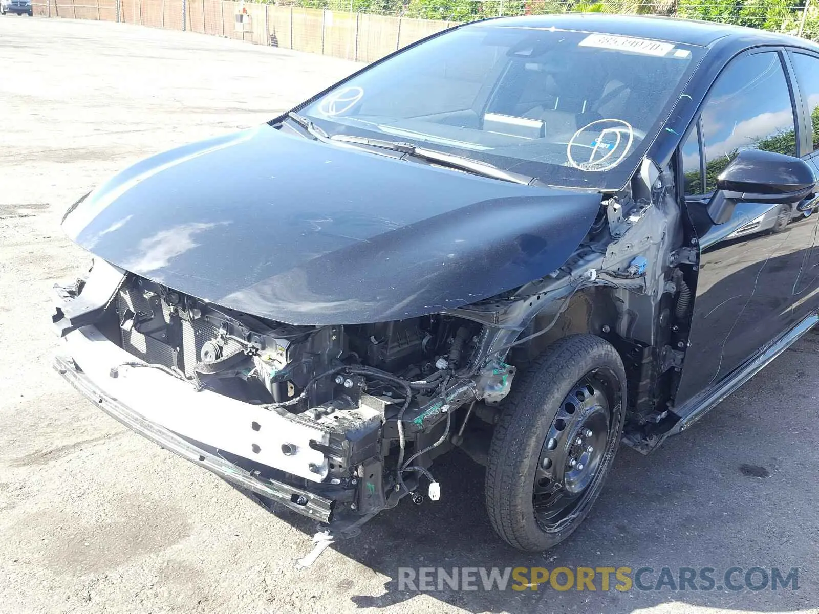 9 Photograph of a damaged car JTDEPRAE3LJ038594 TOYOTA COROLLA 2020