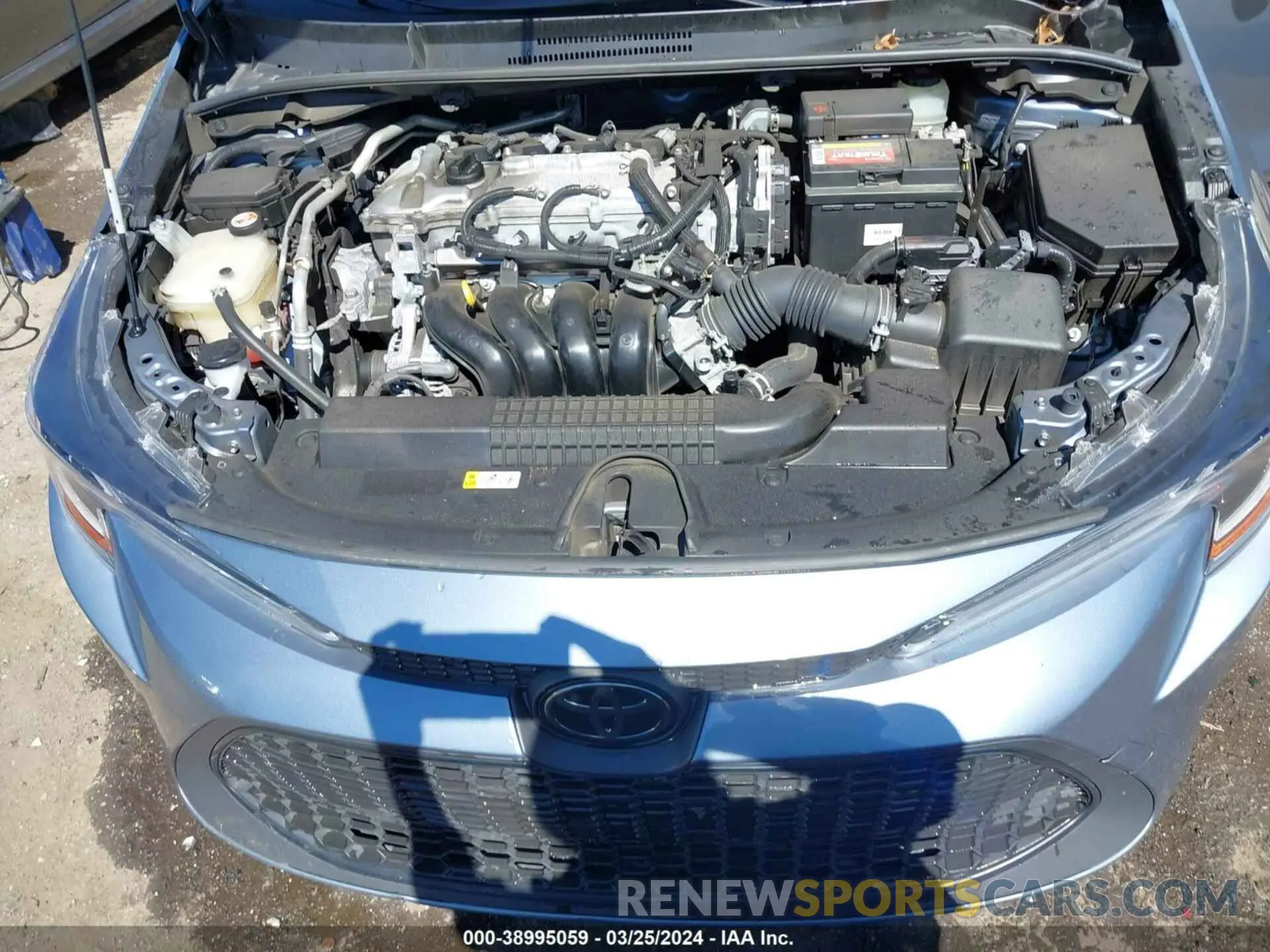 10 Фотография поврежденного автомобиля JTDEPRAE3LJ039180 TOYOTA COROLLA 2020