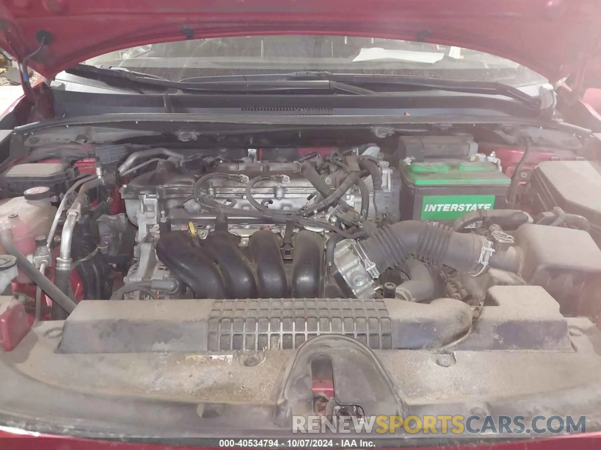 10 Фотография поврежденного автомобиля JTDEPRAE3LJ043178 TOYOTA COROLLA 2020