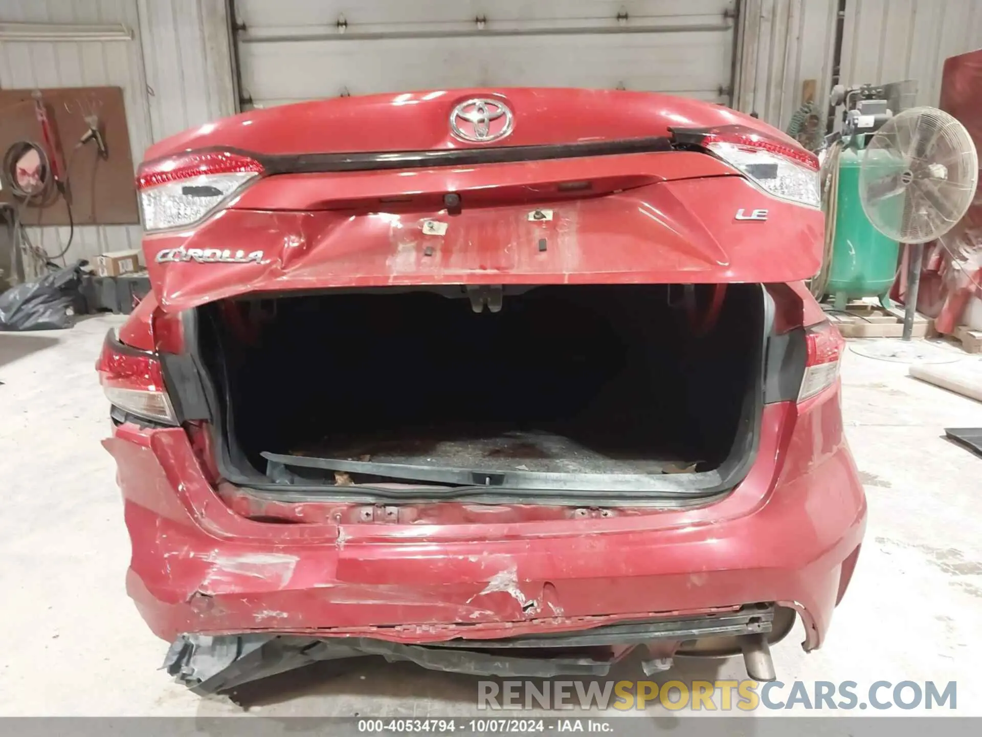 16 Фотография поврежденного автомобиля JTDEPRAE3LJ043178 TOYOTA COROLLA 2020