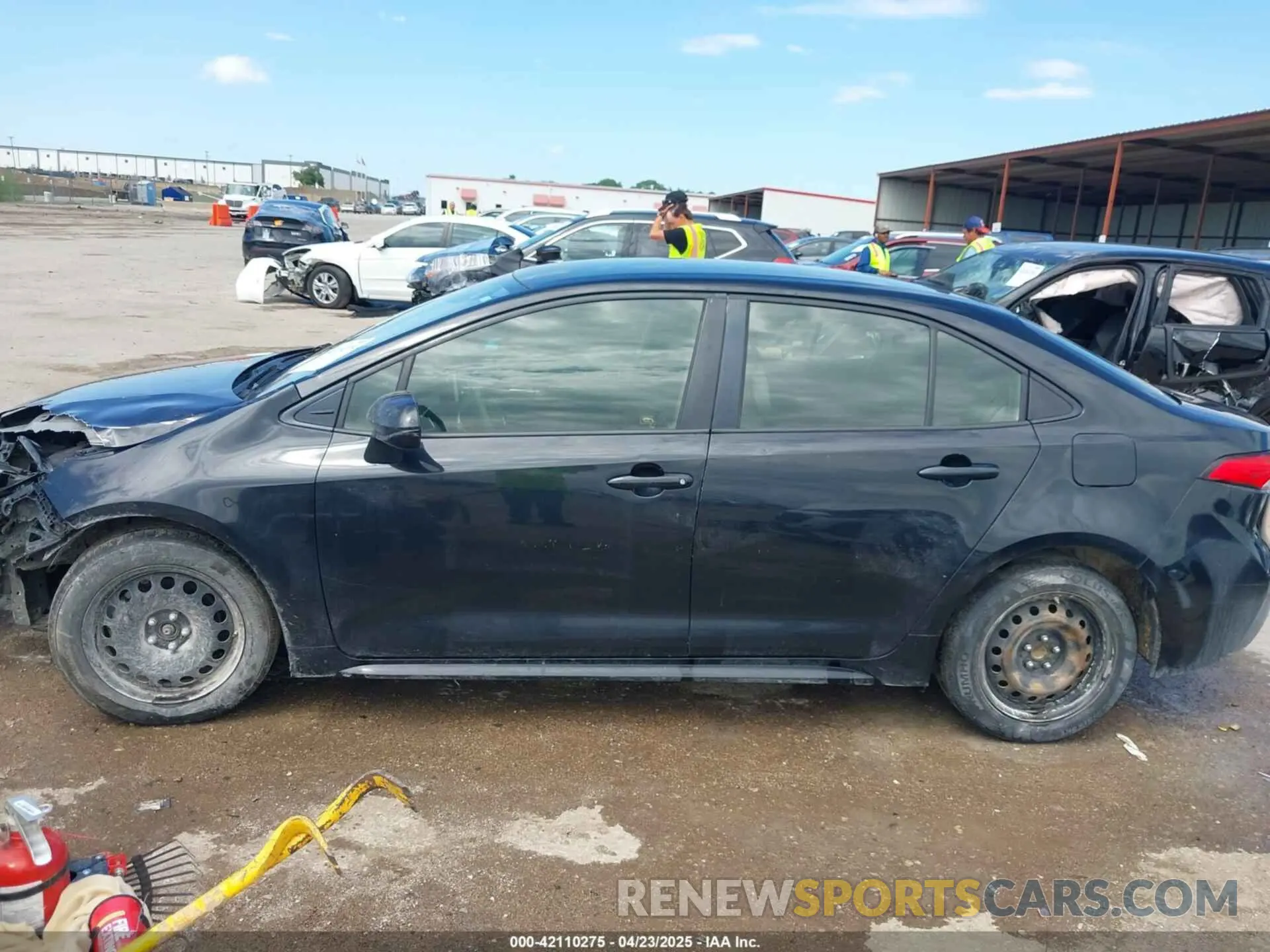 15 Фотография поврежденного автомобиля JTDEPRAE3LJ043858 TOYOTA COROLLA 2020