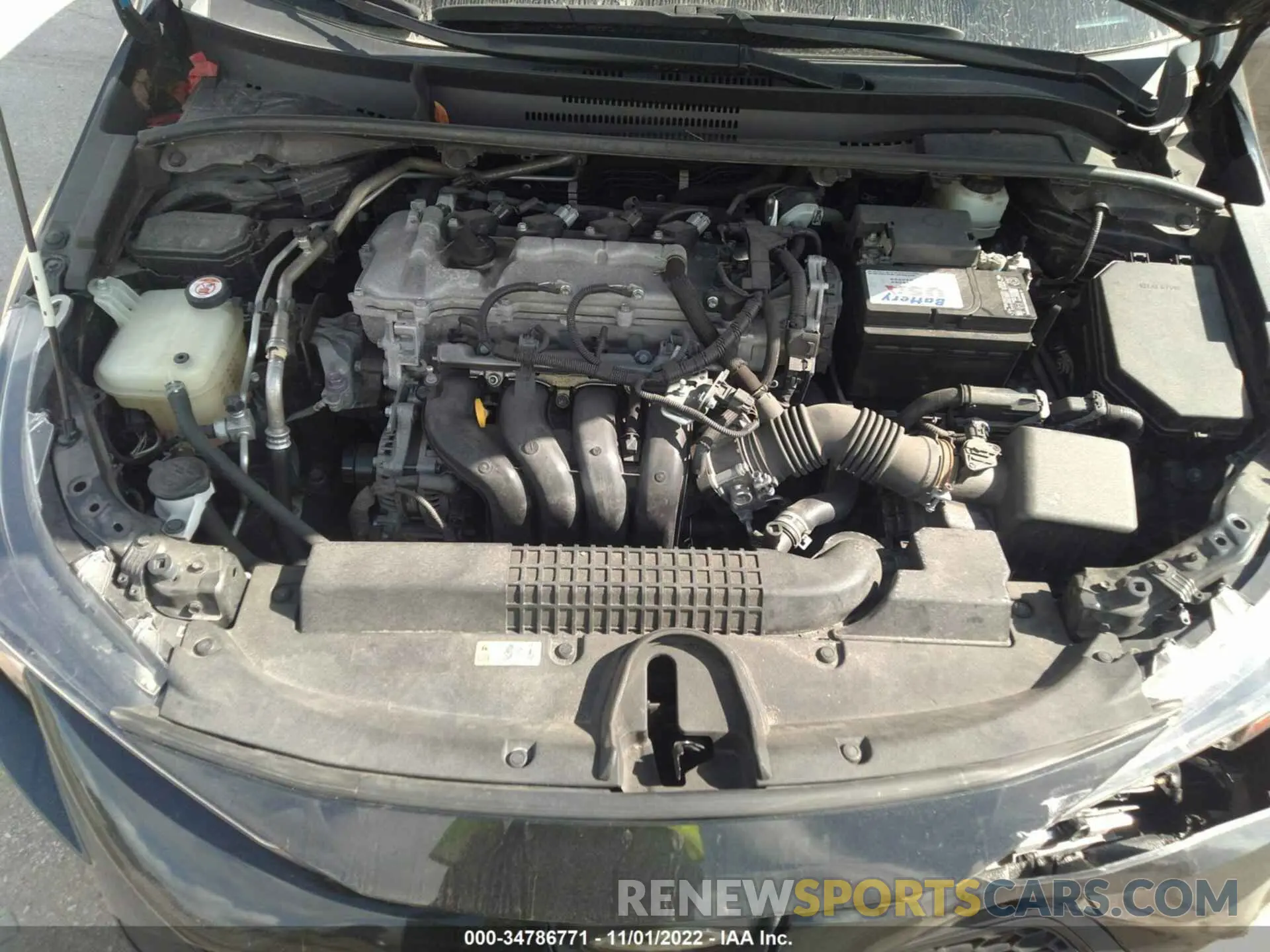 10 Фотография поврежденного автомобиля JTDEPRAE3LJ044279 TOYOTA COROLLA 2020