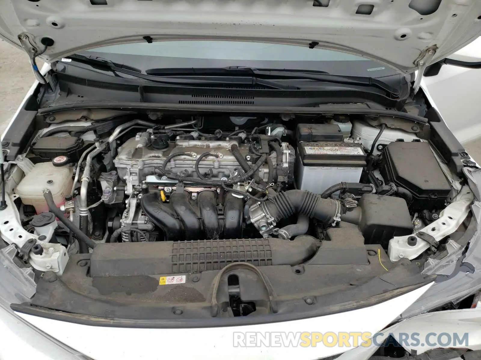 7 Photograph of a damaged car JTDEPRAE3LJ052916 TOYOTA COROLLA 2020