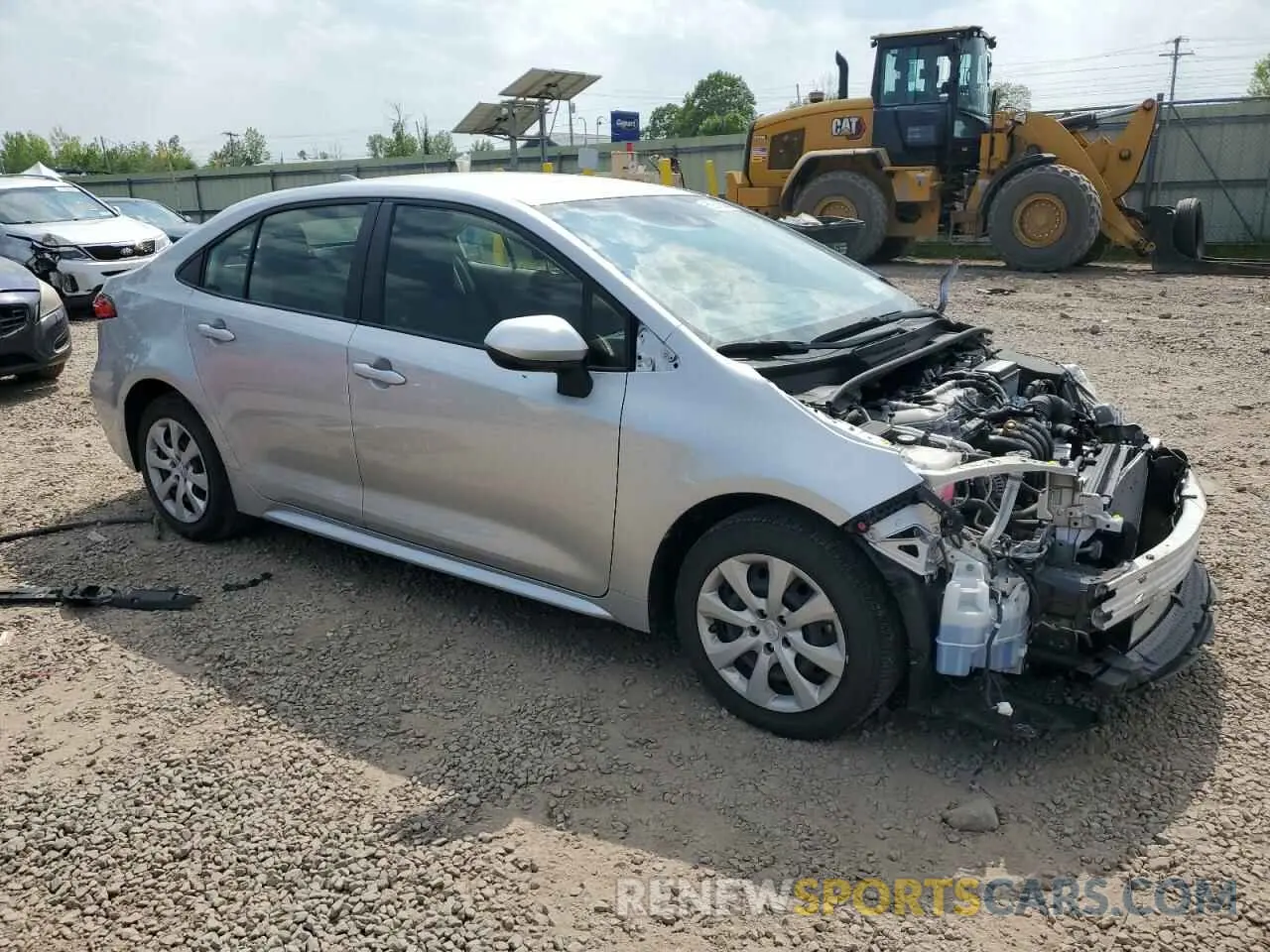 4 Фотография поврежденного автомобиля JTDEPRAE3LJ065777 TOYOTA COROLLA 2020