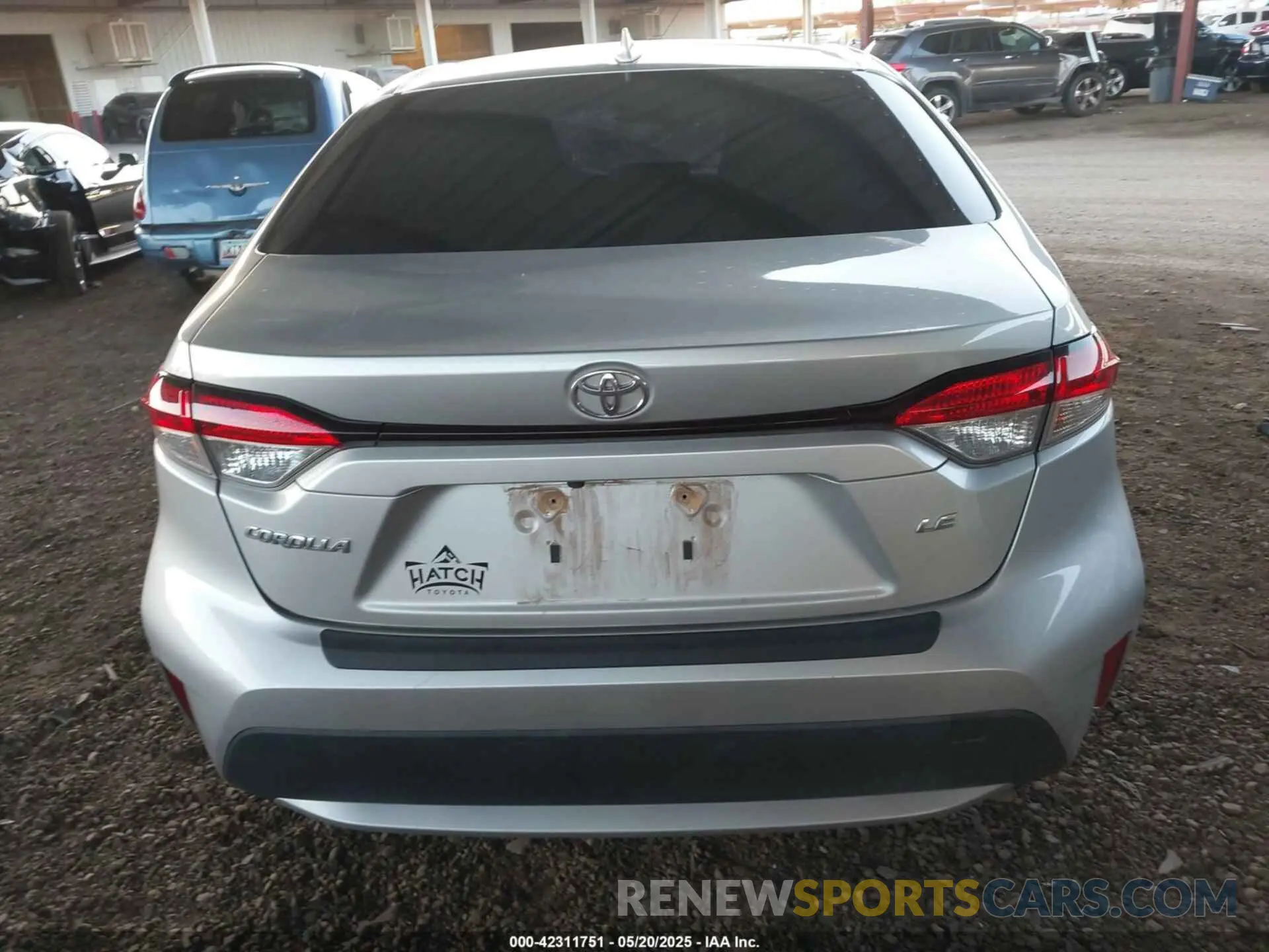 16 Photograph of a damaged car JTDEPRAE3LJ074916 TOYOTA COROLLA 2020
