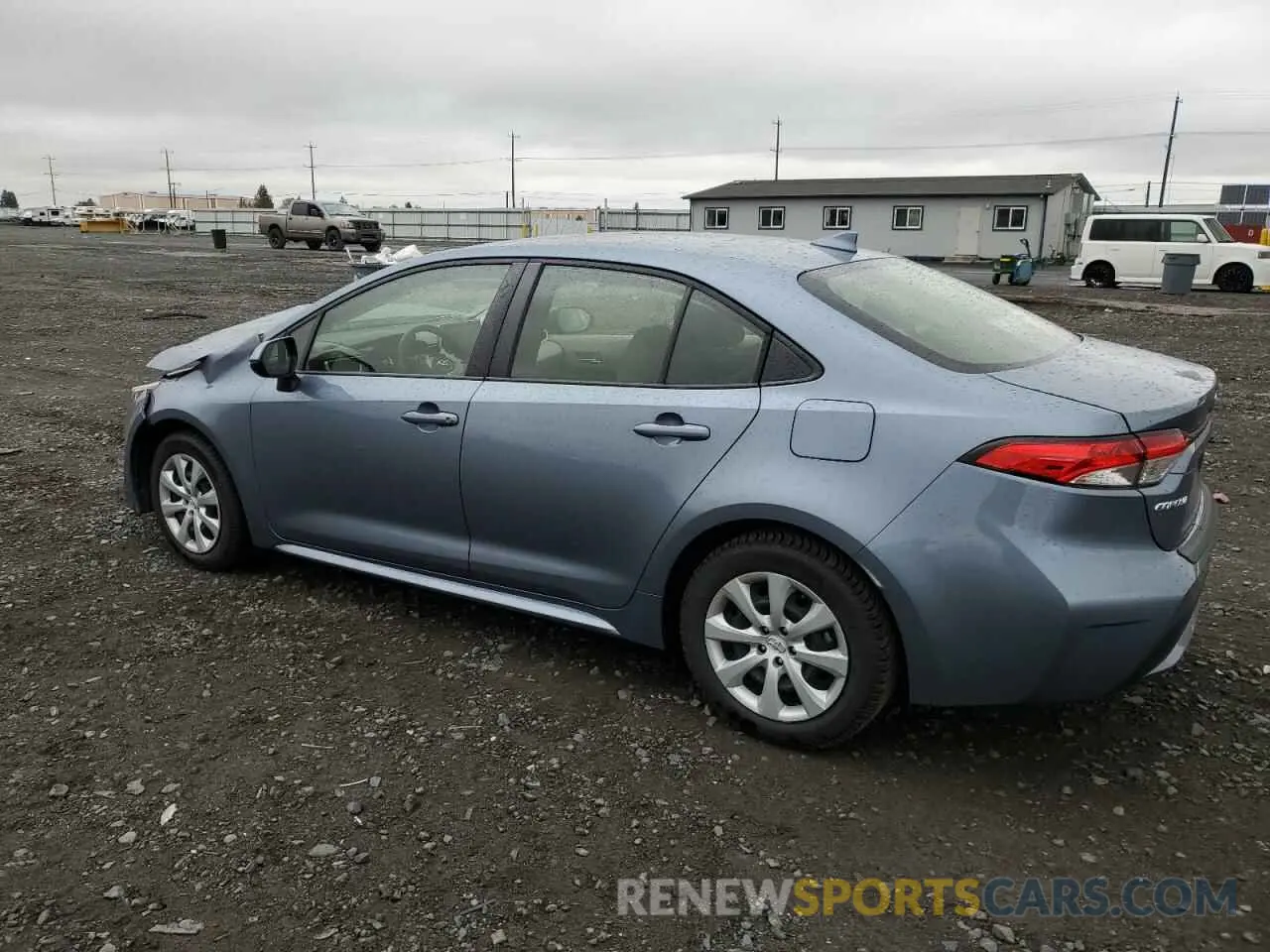 2 Фотография поврежденного автомобиля JTDEPRAE3LJ089769 TOYOTA COROLLA 2020