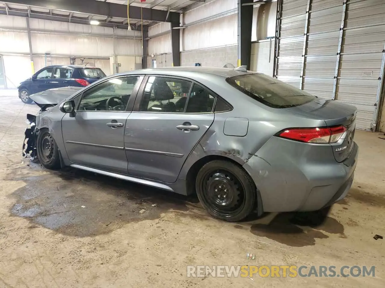 2 Photograph of a damaged car JTDEPRAE3LJ090615 TOYOTA COROLLA 2020