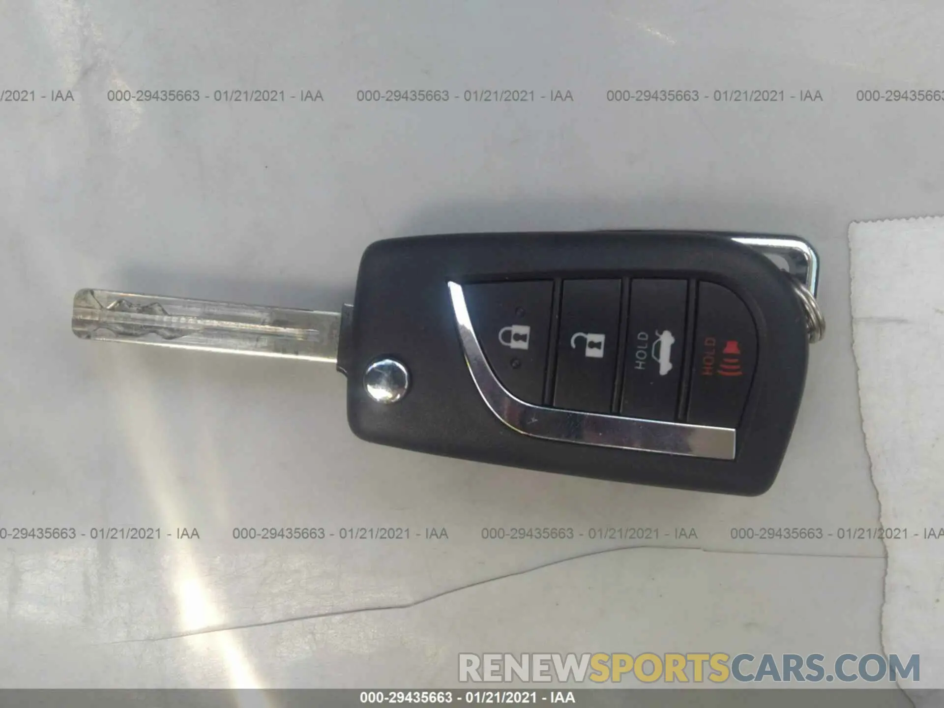 11 Photograph of a damaged car JTDEPRAE3LJ090761 TOYOTA COROLLA 2020