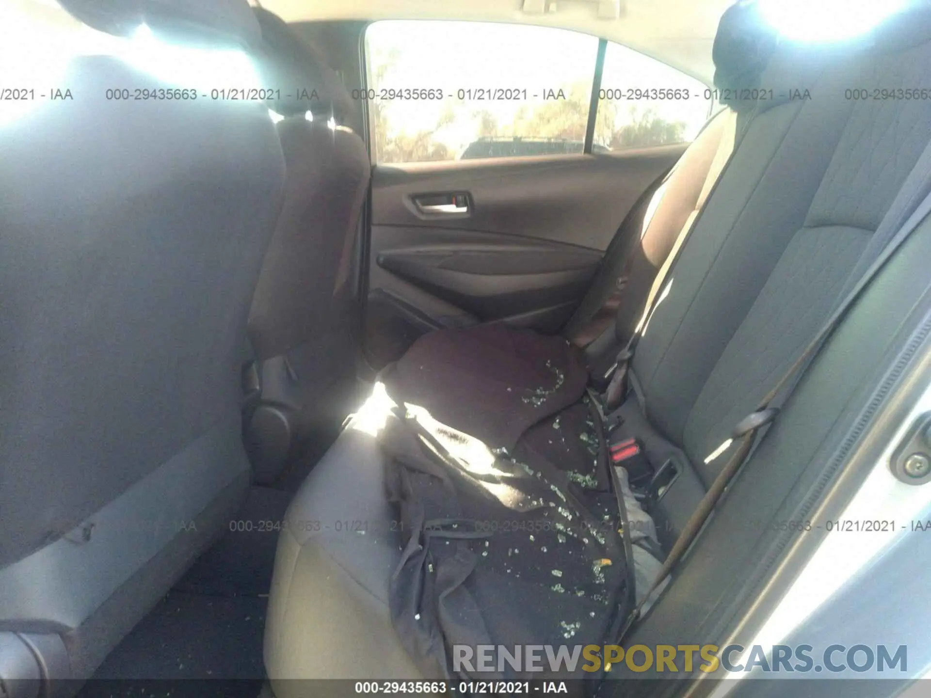 8 Photograph of a damaged car JTDEPRAE3LJ090761 TOYOTA COROLLA 2020