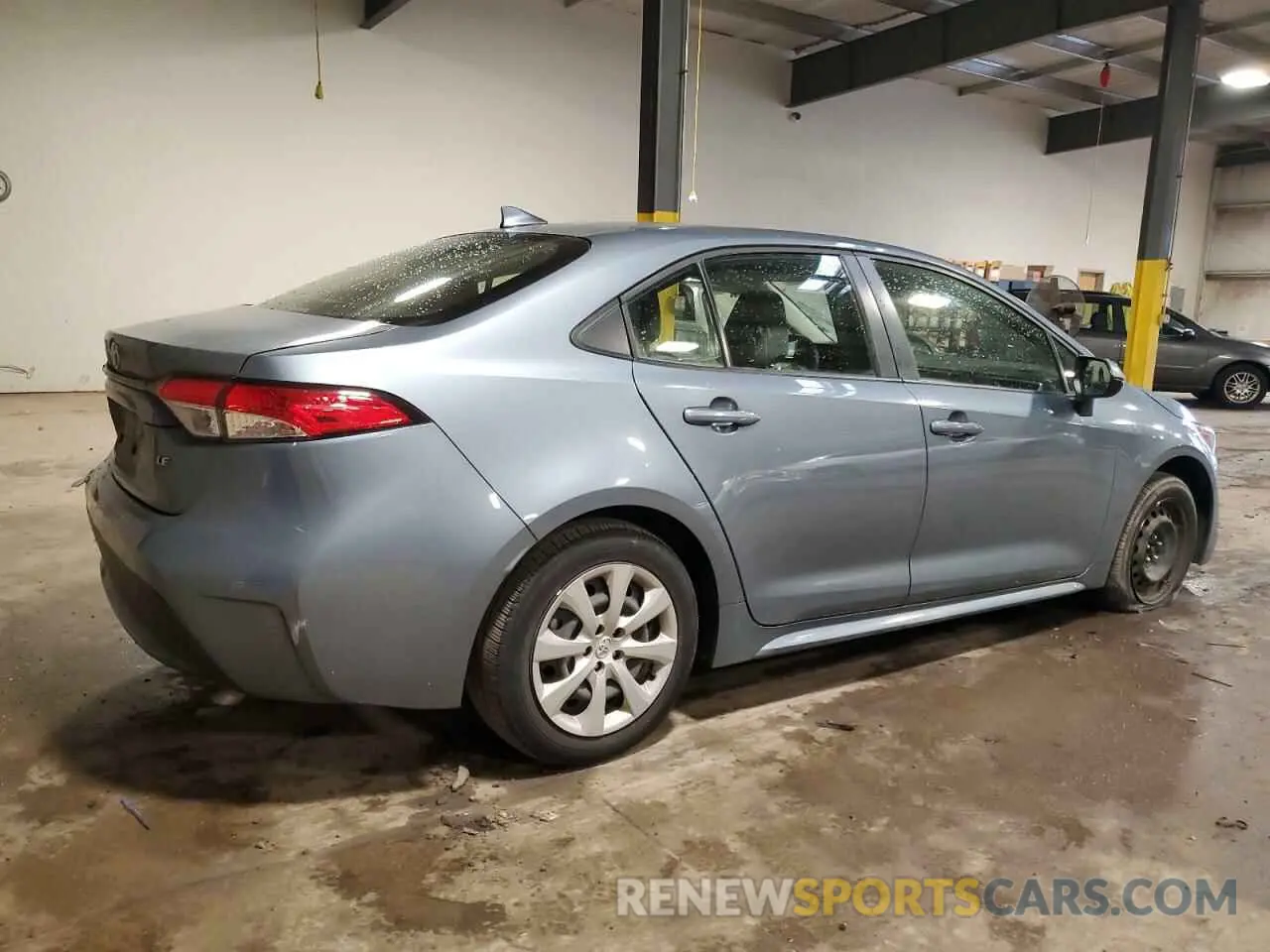 3 Photograph of a damaged car JTDEPRAE3LJ093742 TOYOTA COROLLA 2020