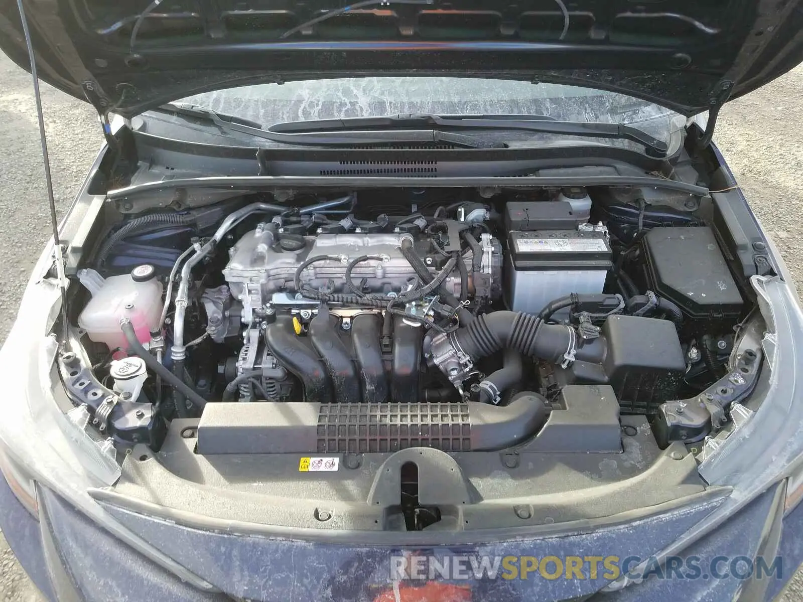 7 Photograph of a damaged car JTDEPRAE3LJ098634 TOYOTA COROLLA 2020