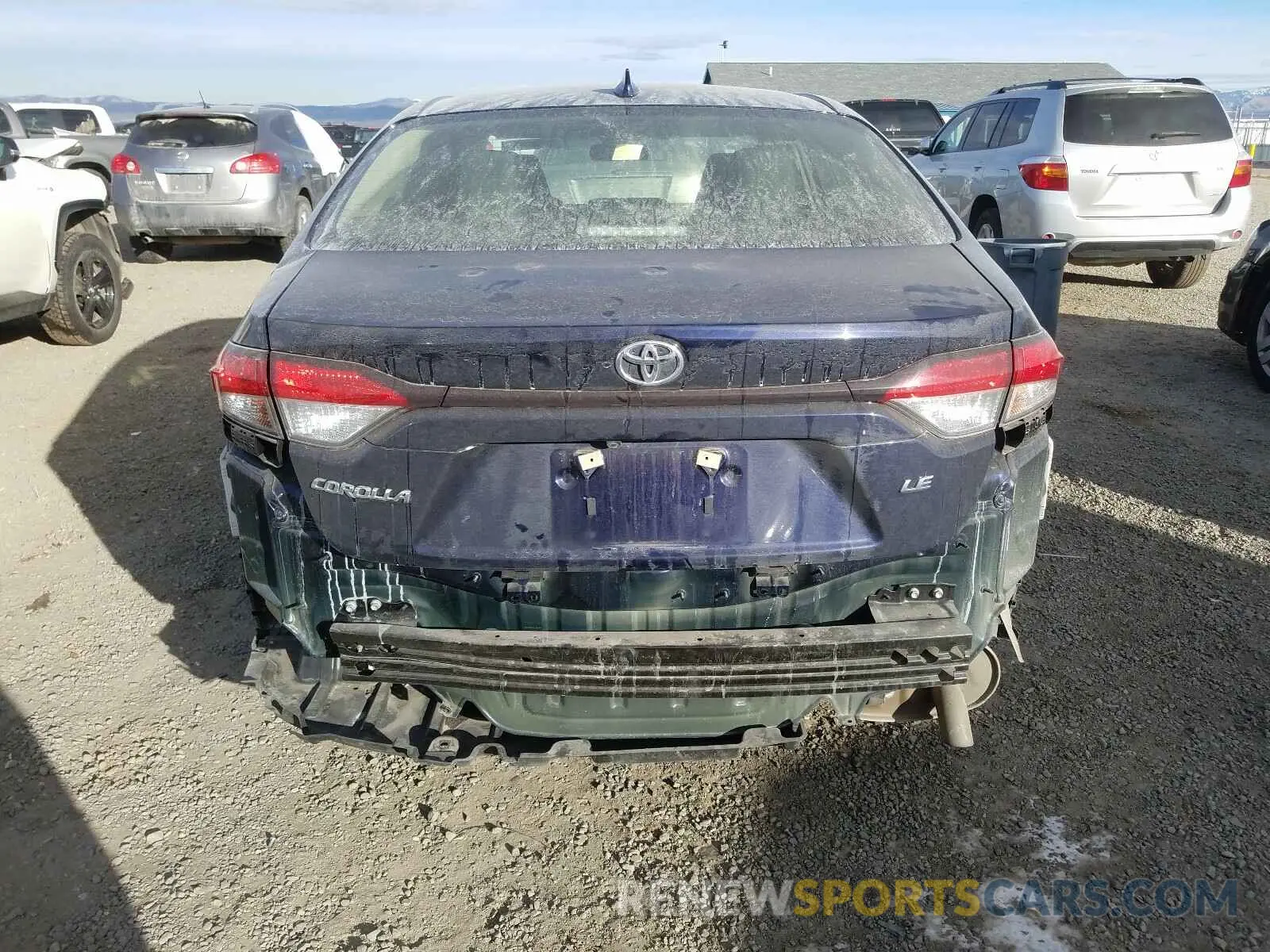 9 Photograph of a damaged car JTDEPRAE3LJ098634 TOYOTA COROLLA 2020