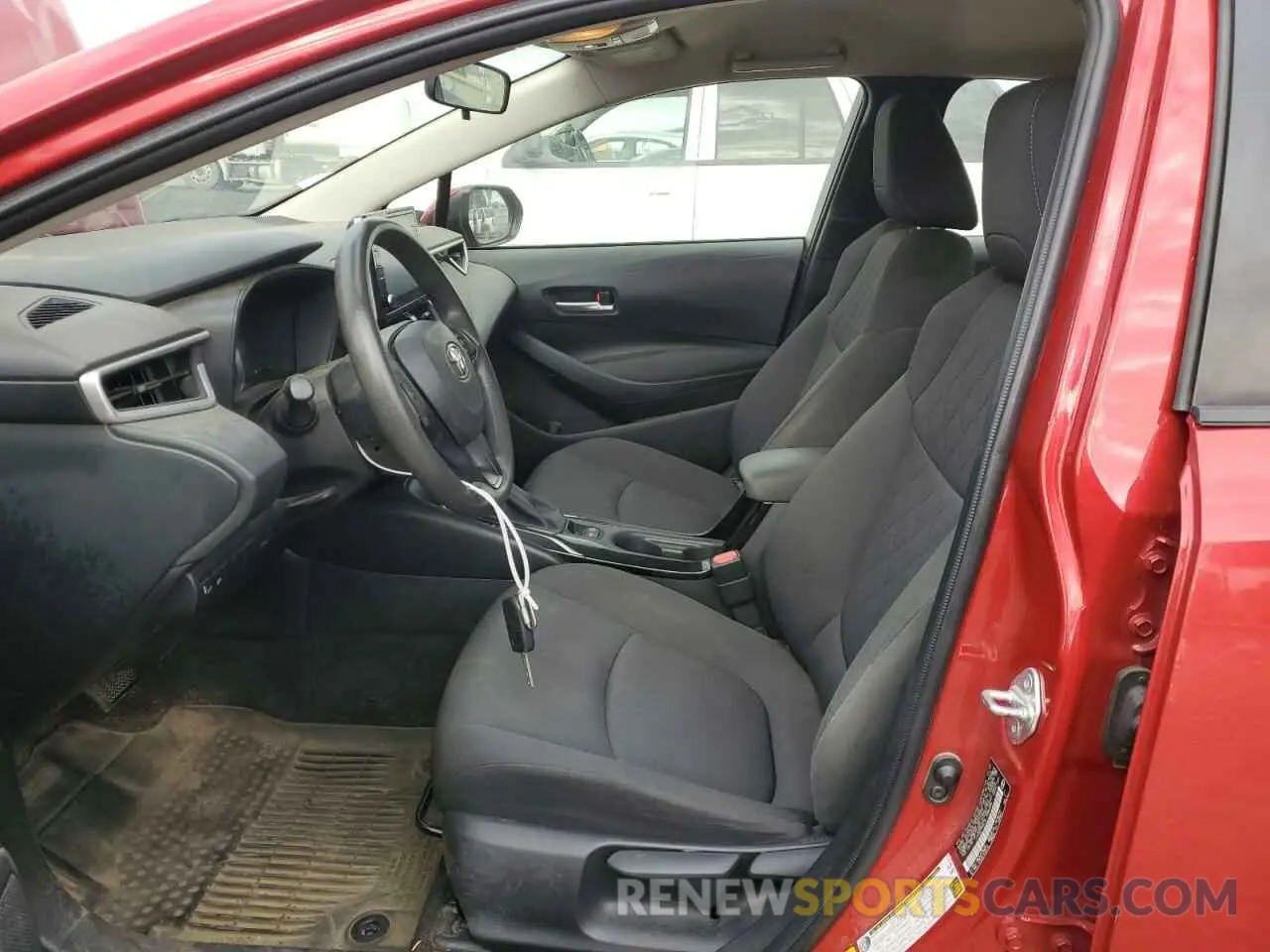 7 Photograph of a damaged car JTDEPRAE3LJ098908 TOYOTA COROLLA 2020