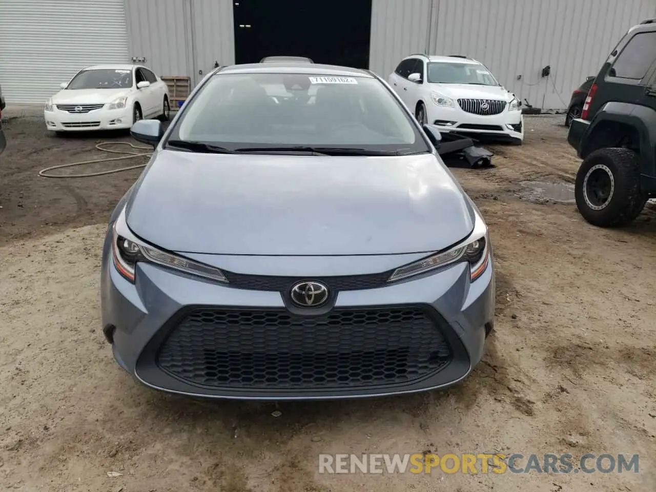 5 Photograph of a damaged car JTDEPRAE3LJ111382 TOYOTA COROLLA 2020