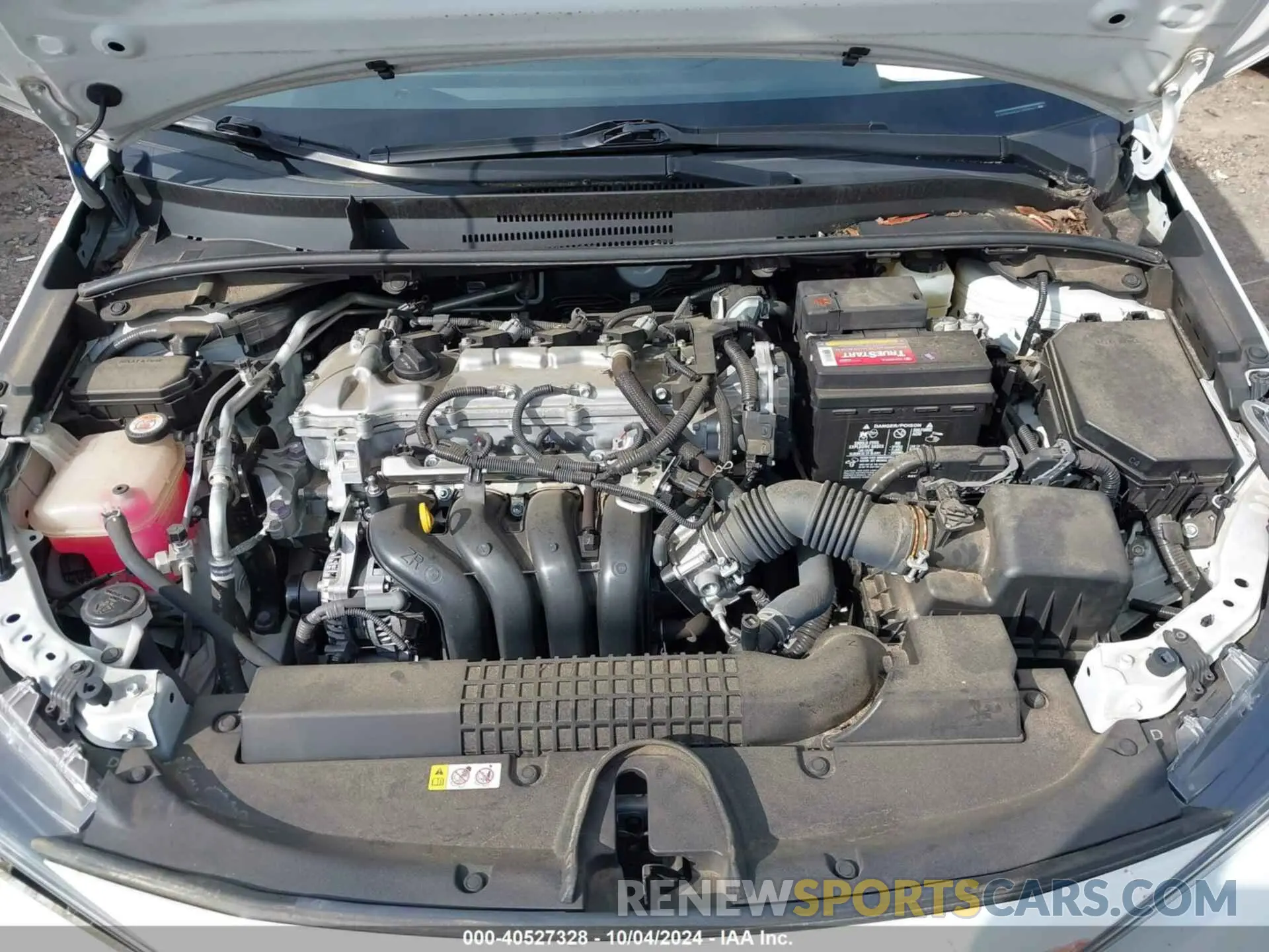 10 Фотография поврежденного автомобиля JTDEPRAE4LJ003921 TOYOTA COROLLA 2020