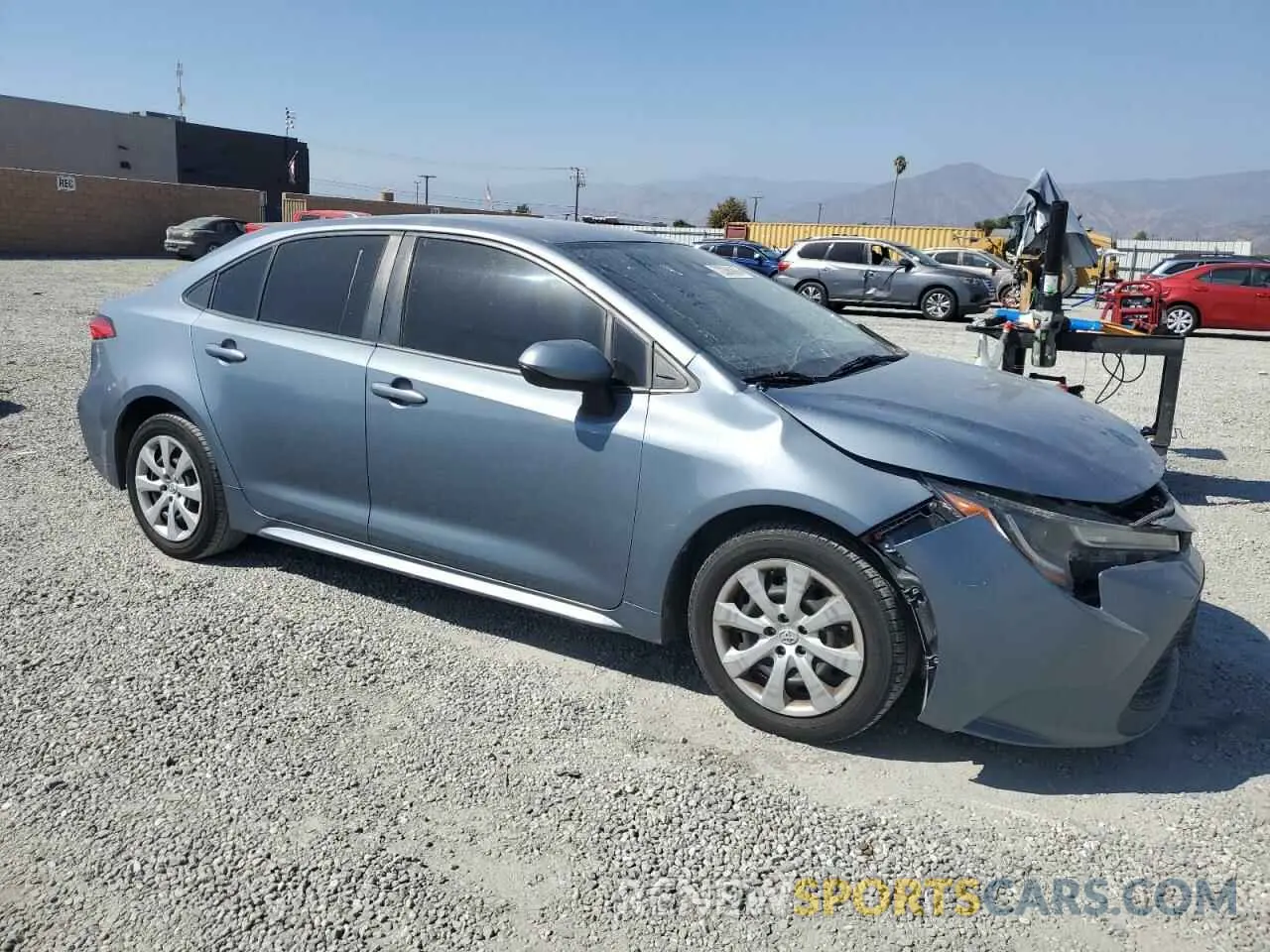 4 Photograph of a damaged car JTDEPRAE4LJ004311 TOYOTA COROLLA 2020