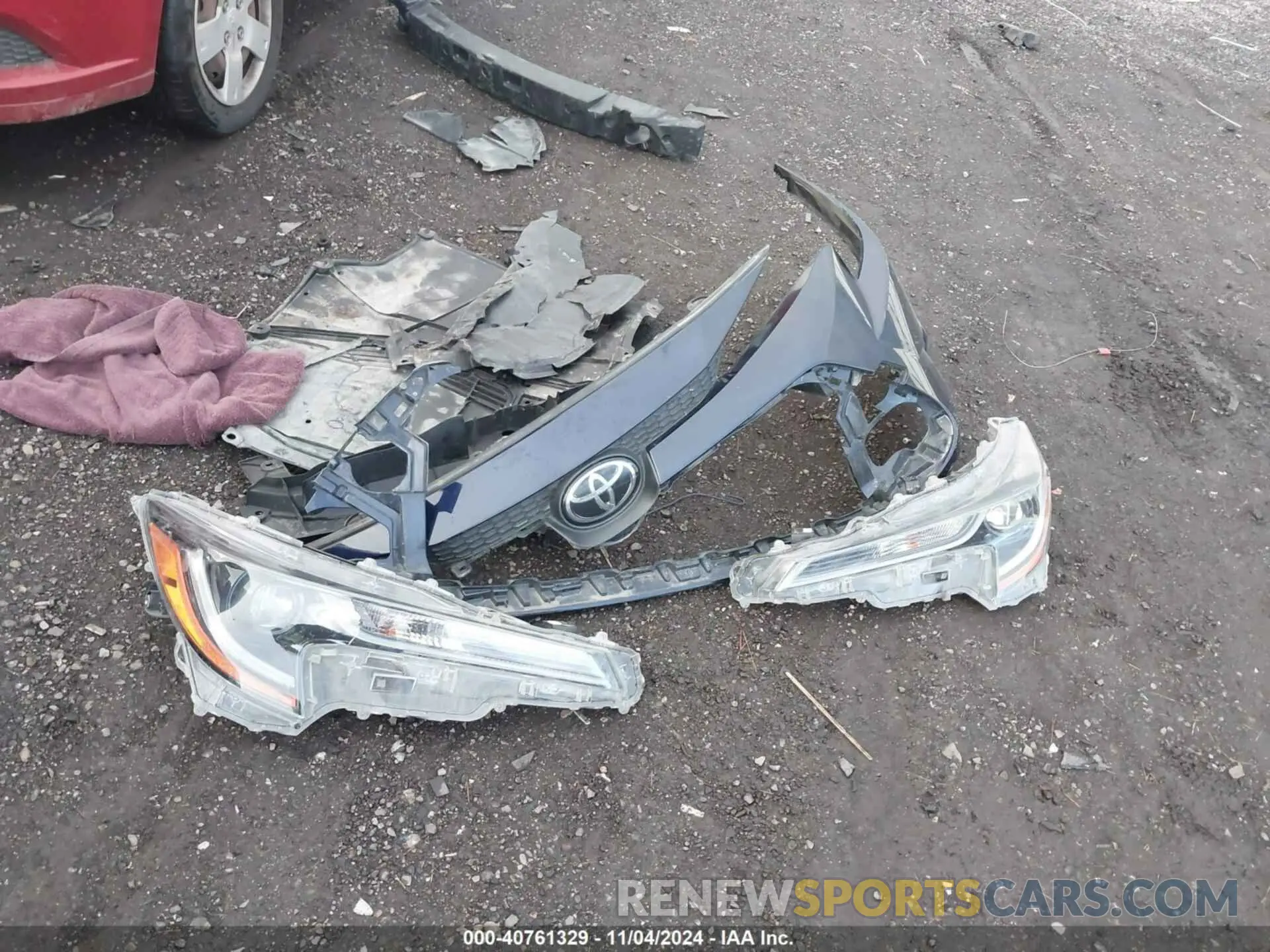 12 Фотография поврежденного автомобиля JTDEPRAE4LJ005166 TOYOTA COROLLA 2020