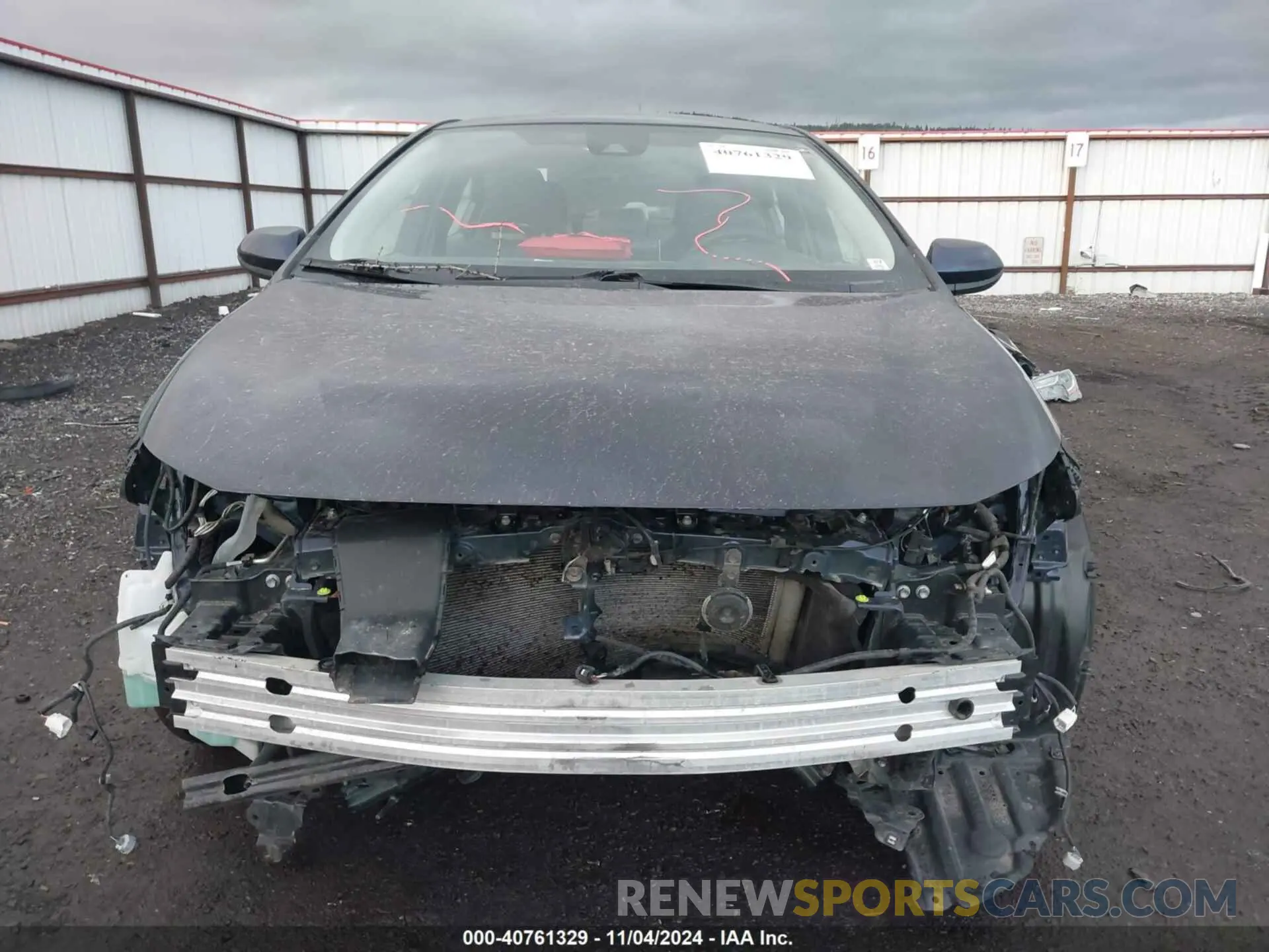13 Фотография поврежденного автомобиля JTDEPRAE4LJ005166 TOYOTA COROLLA 2020