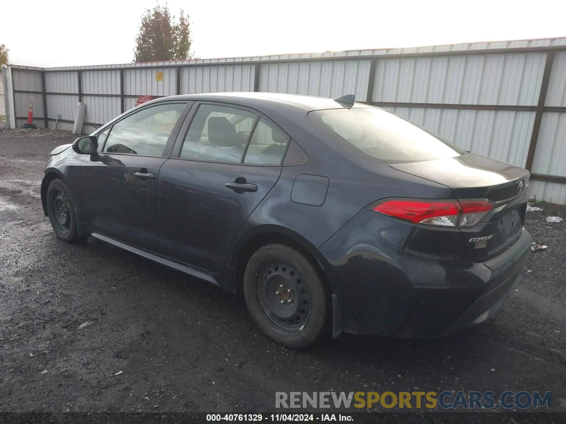 3 Фотография поврежденного автомобиля JTDEPRAE4LJ005166 TOYOTA COROLLA 2020