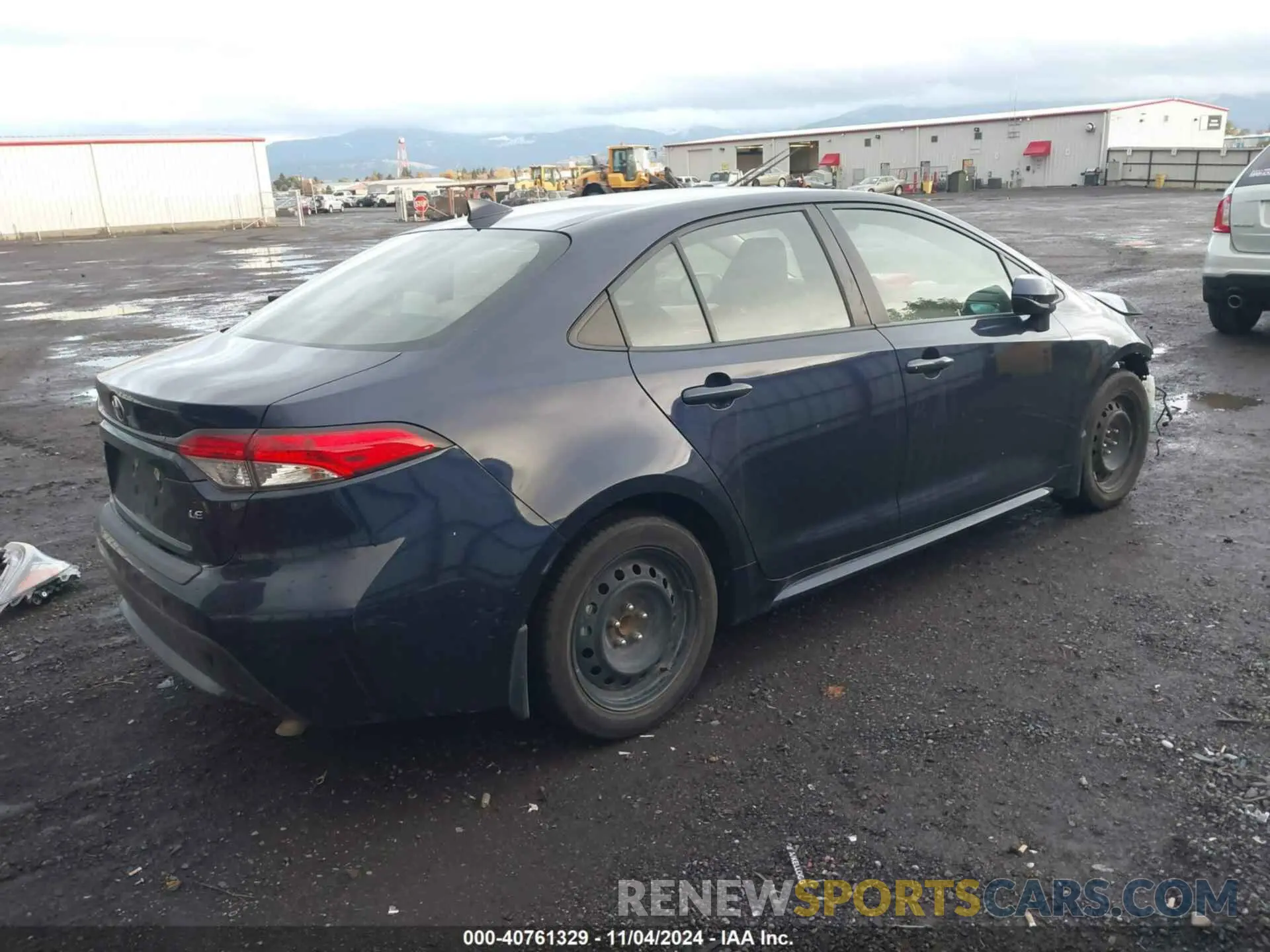 4 Фотография поврежденного автомобиля JTDEPRAE4LJ005166 TOYOTA COROLLA 2020