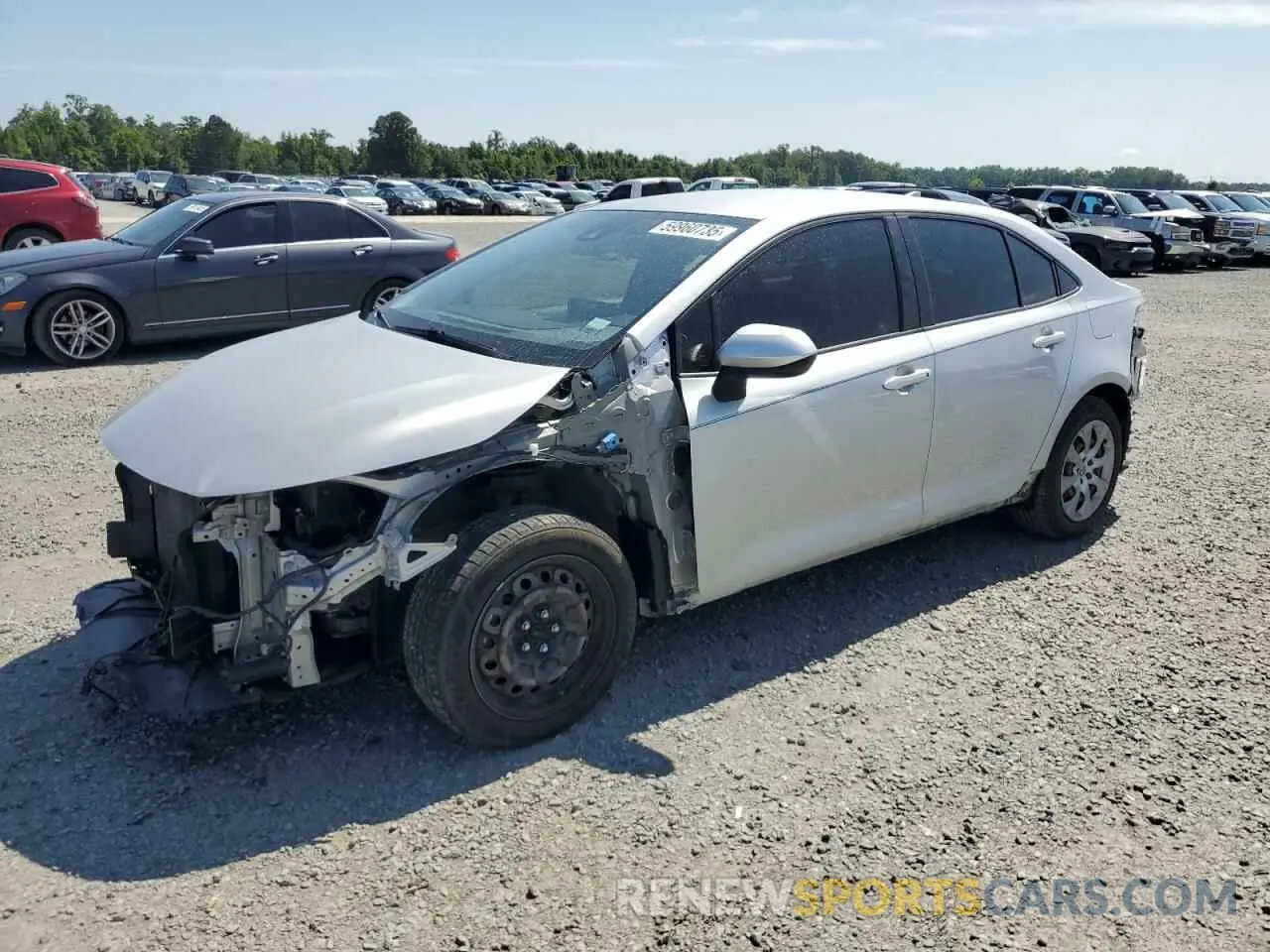 1 Фотография поврежденного автомобиля JTDEPRAE4LJ005796 TOYOTA COROLLA 2020