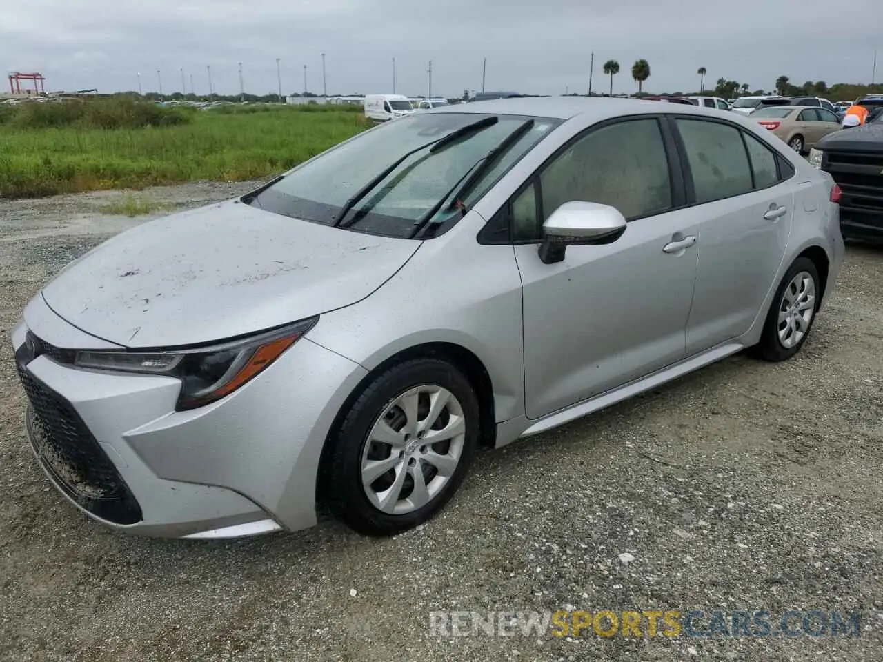 1 Photograph of a damaged car JTDEPRAE4LJ006978 TOYOTA COROLLA 2020