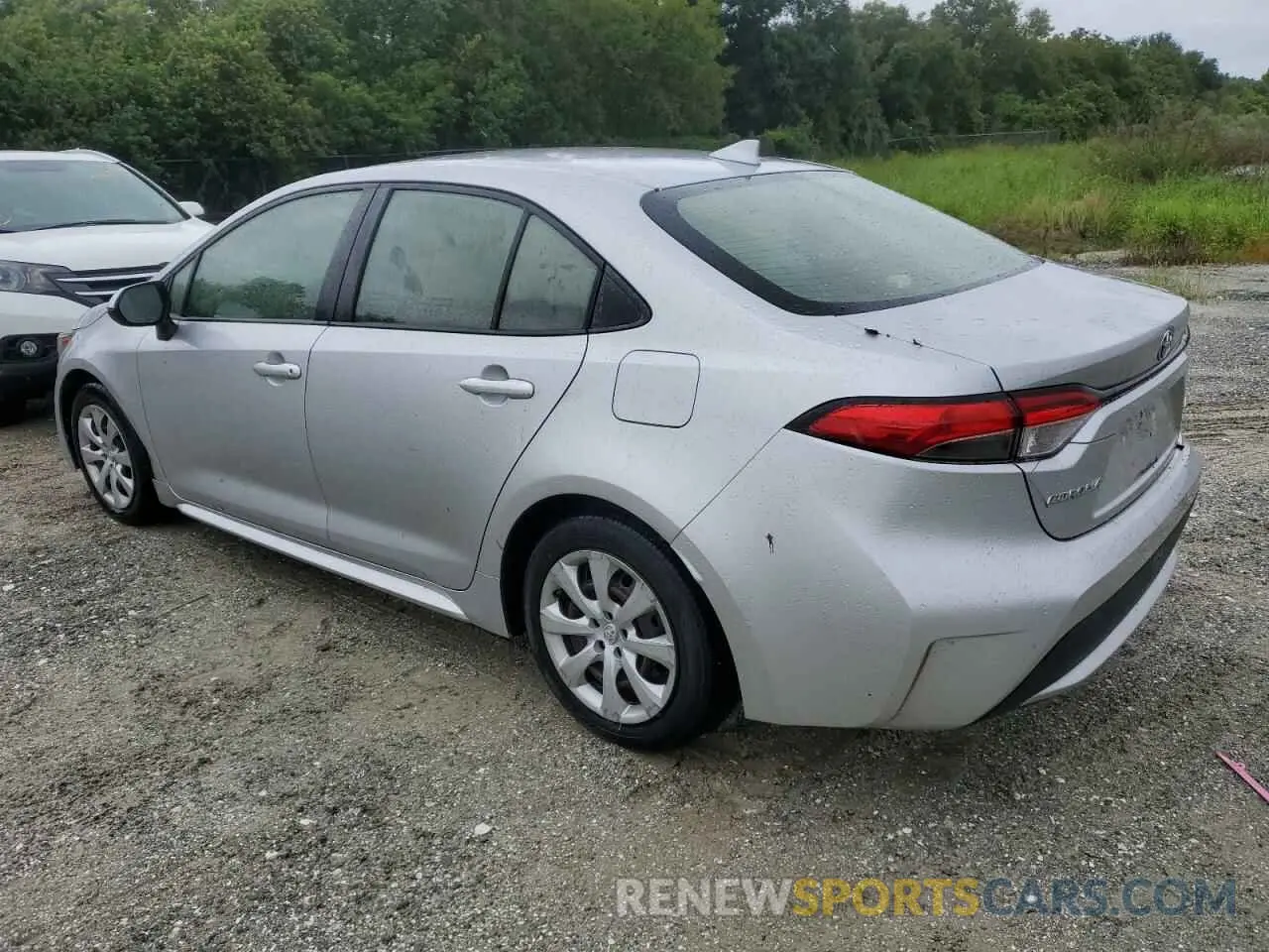 2 Photograph of a damaged car JTDEPRAE4LJ006978 TOYOTA COROLLA 2020