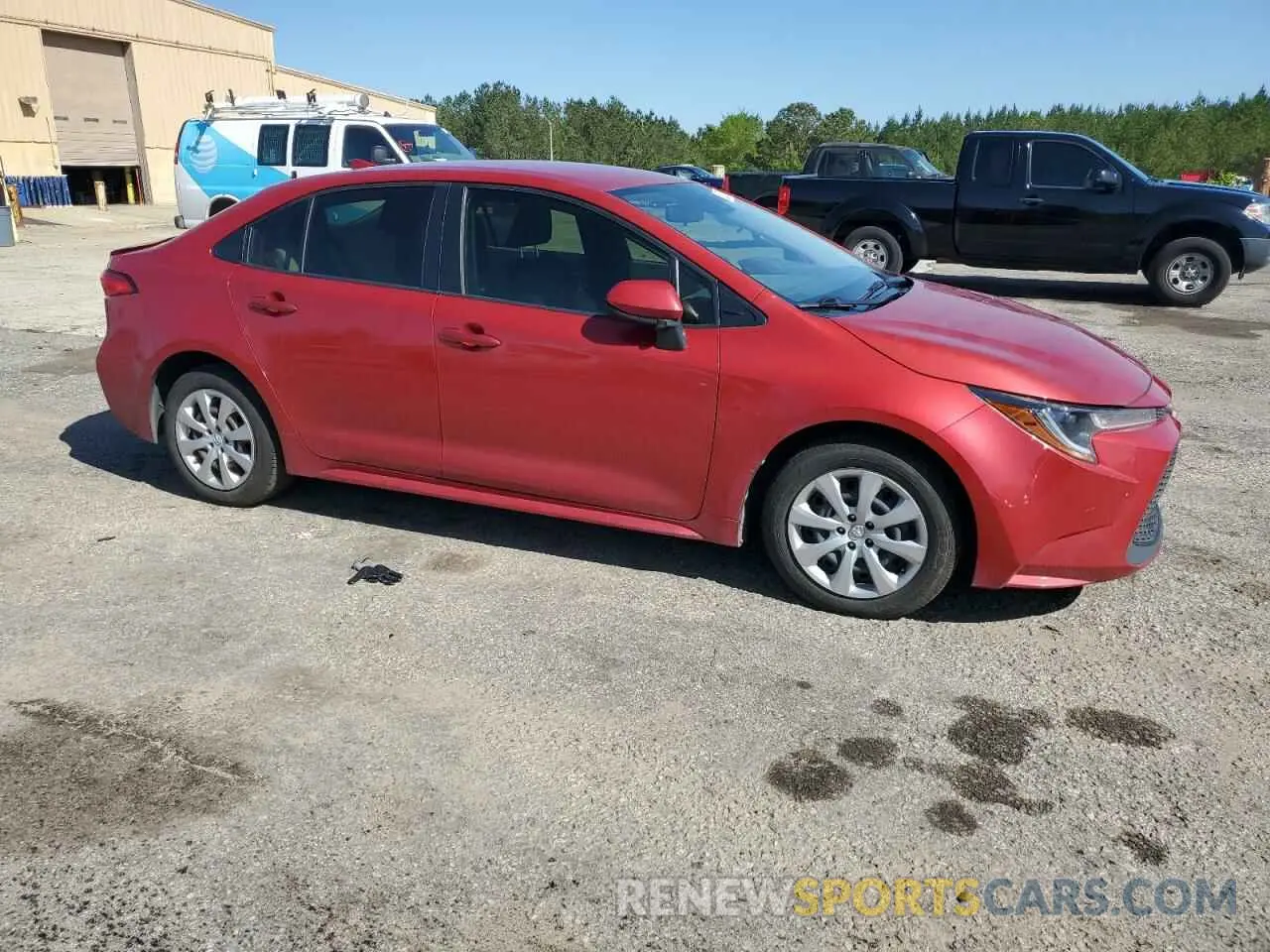 4 Photograph of a damaged car JTDEPRAE4LJ019553 TOYOTA COROLLA 2020